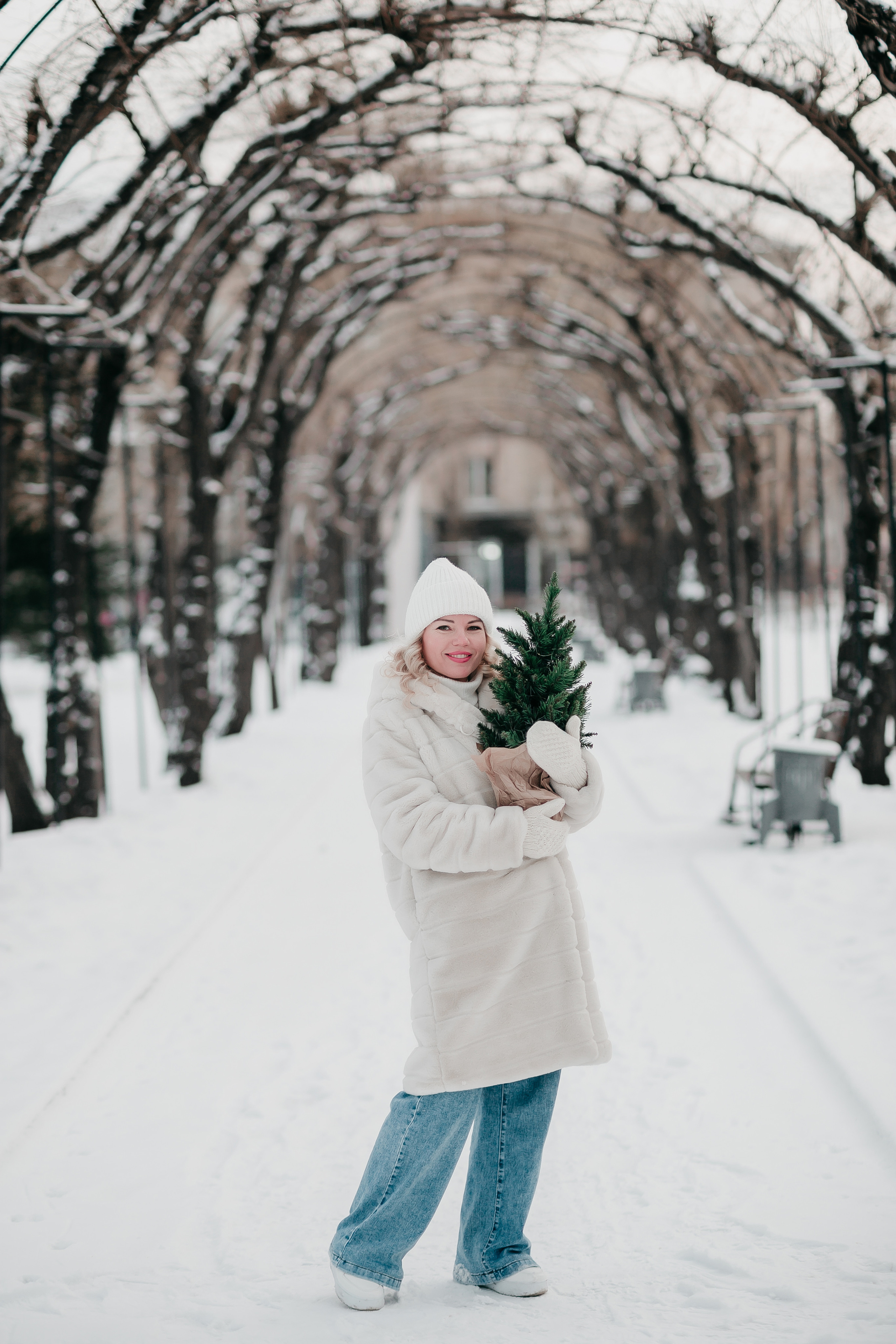 Елена. Зимняя прогулка. Фотограф Регина Крикунова г. Красноярск
