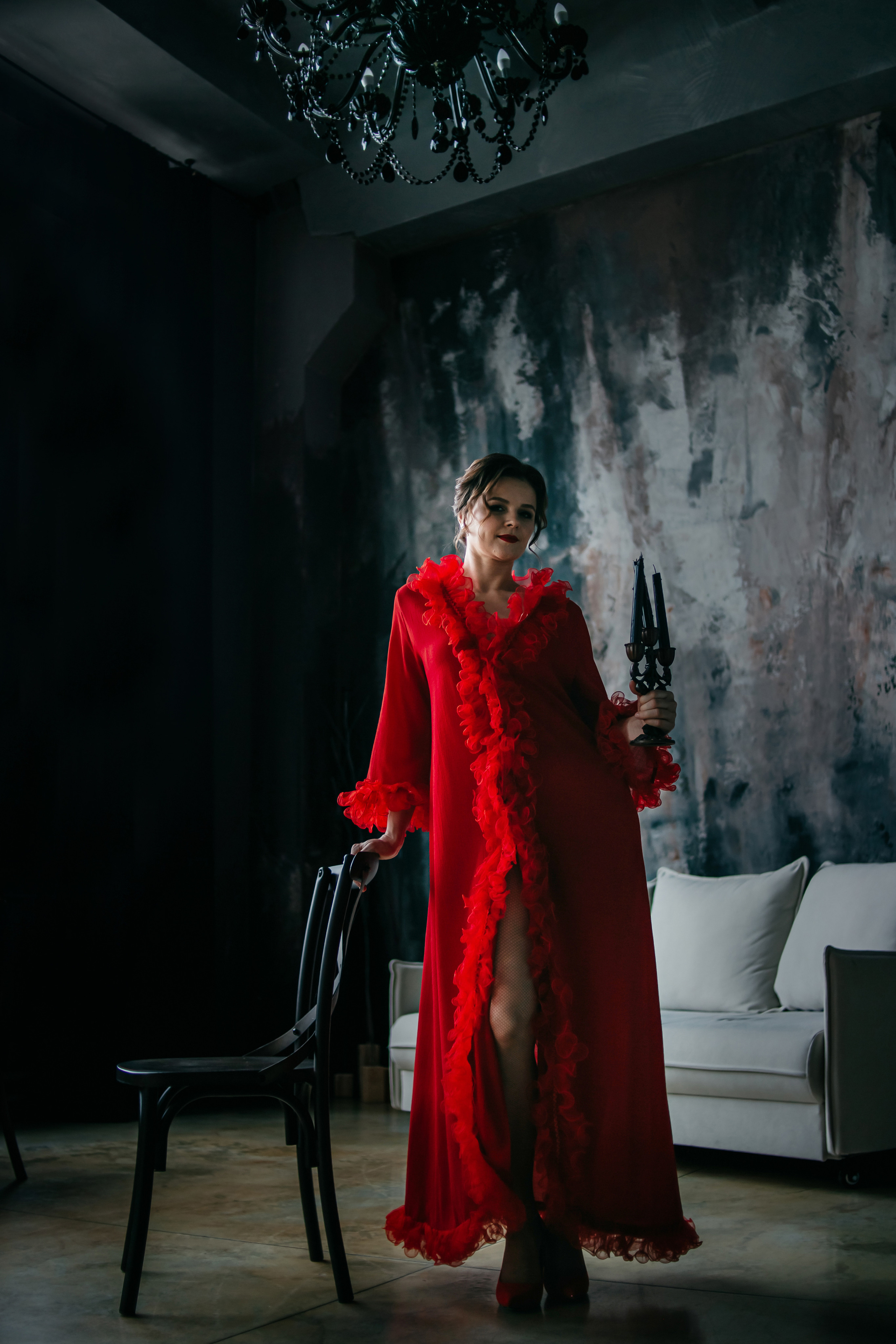 Ярослава. Леди в красном. Фотограф Регина Крикунова г. Красноярск