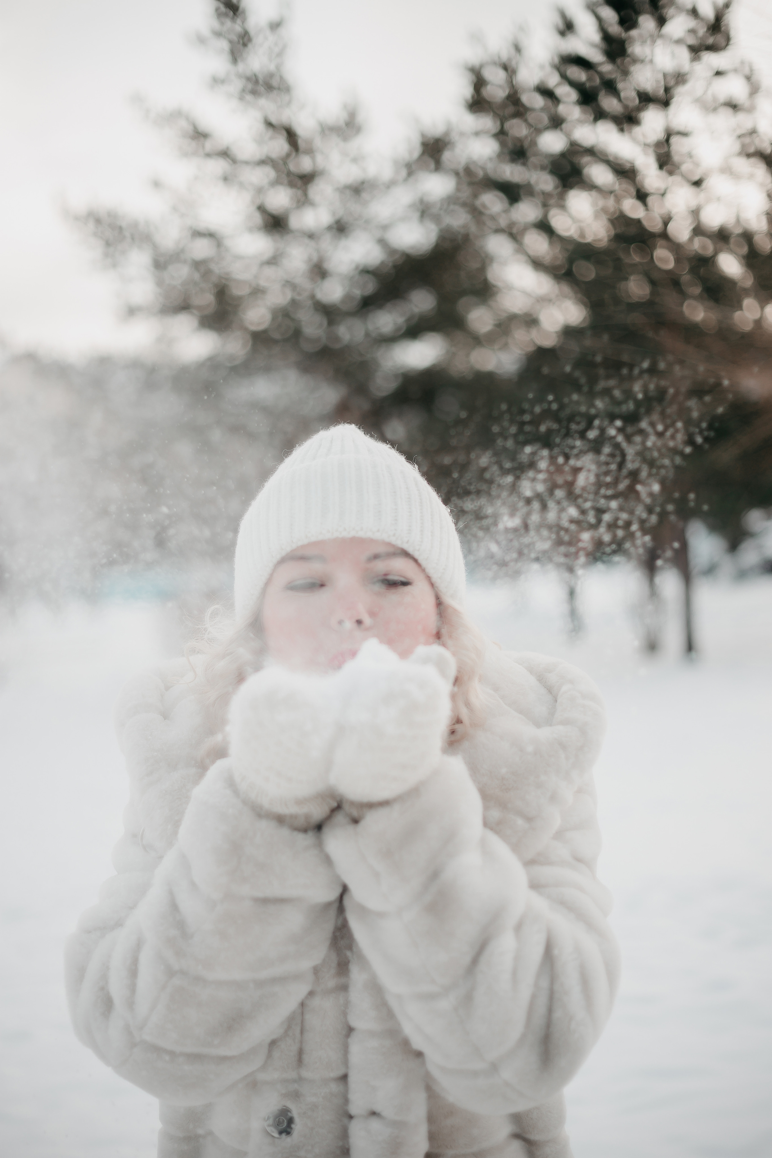 Елена. Зимняя прогулка. Фотограф Регина Крикунова г. Красноярск