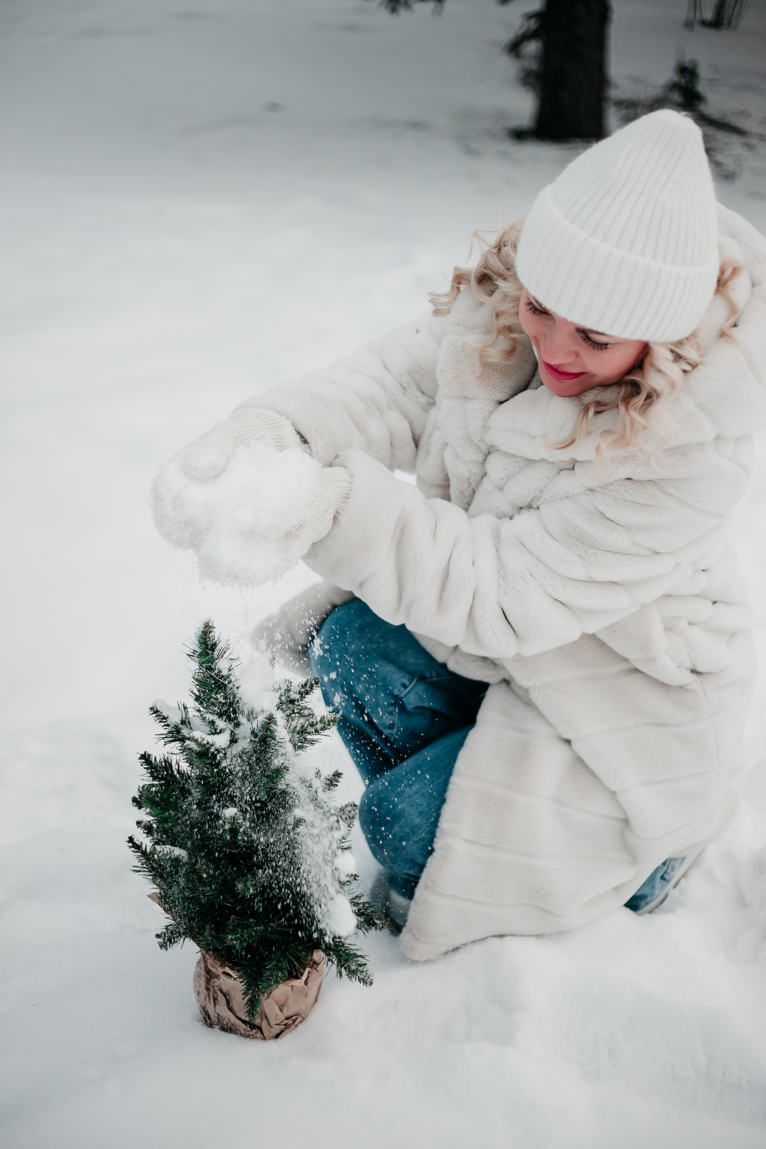 Елена. Зимняя прогулка. Фотограф Регина Крикунова г. Красноярск
