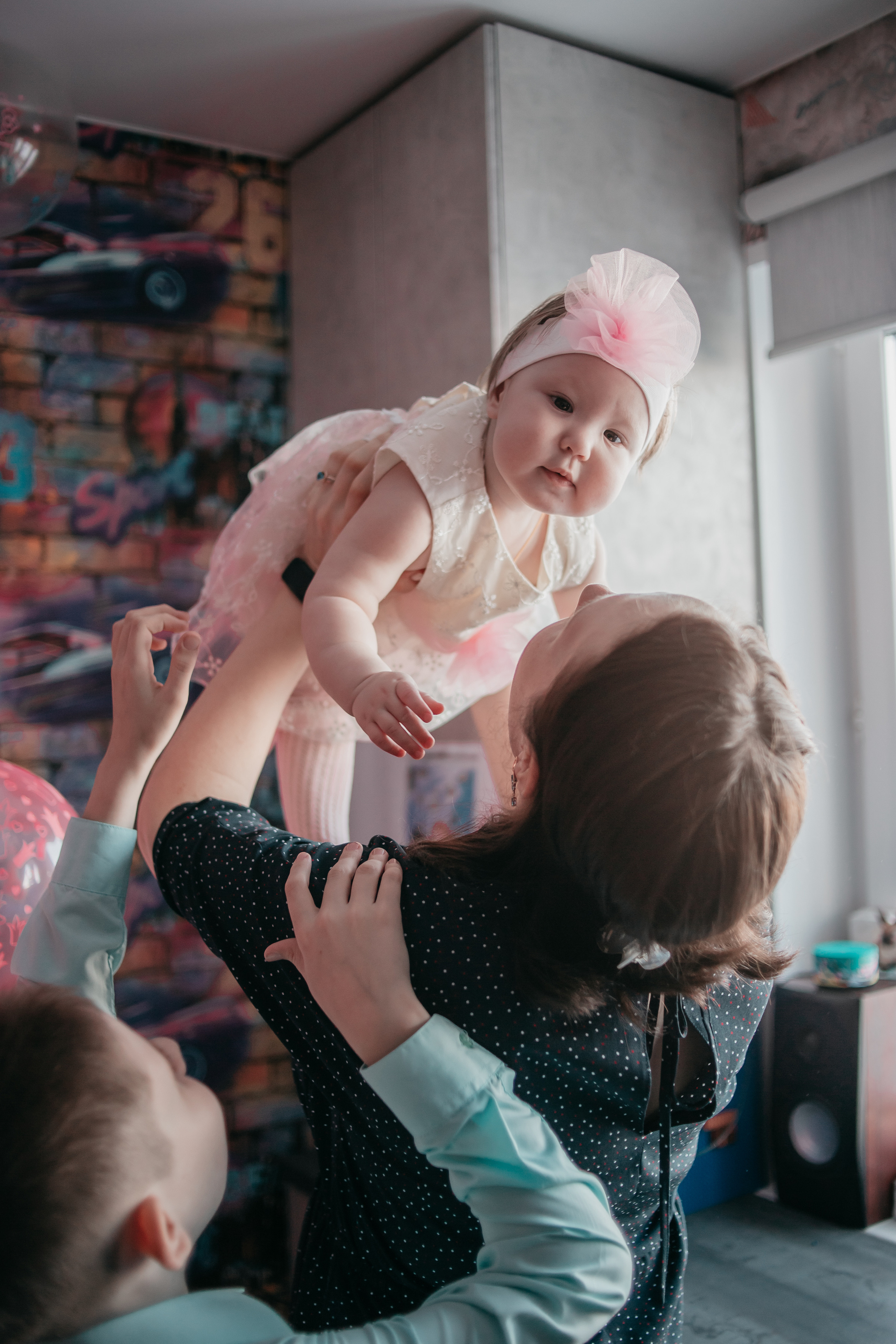 Домашняя фотосессия. День рождения Агаты. Фотограф Регина Крикунова г. Красноярск