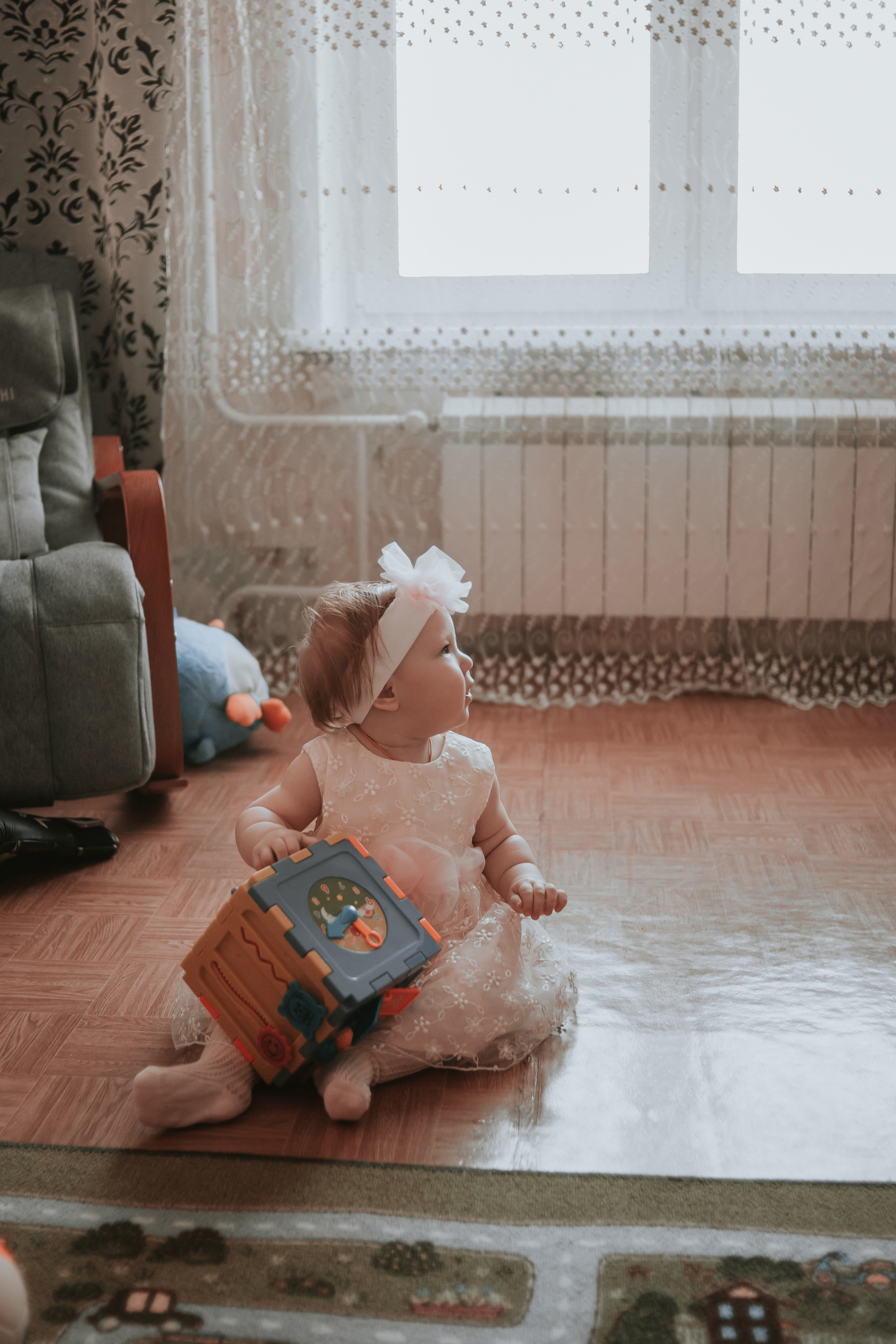 Домашняя фотосессия. День рождения Агаты. Фотограф Регина Крикунова г. Красноярск