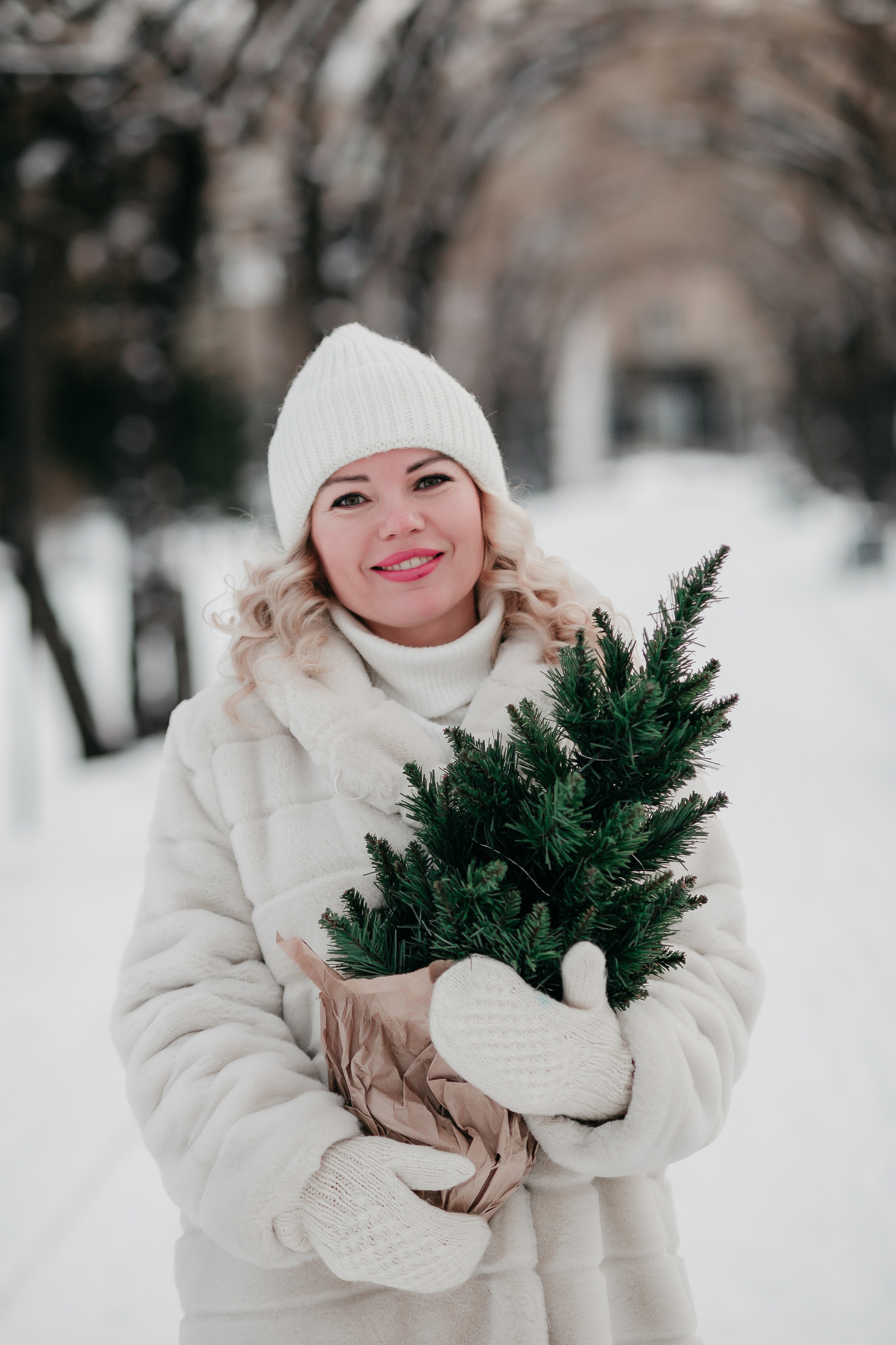 Елена. Зимняя прогулка. Фотограф Регина Крикунова г. Красноярск