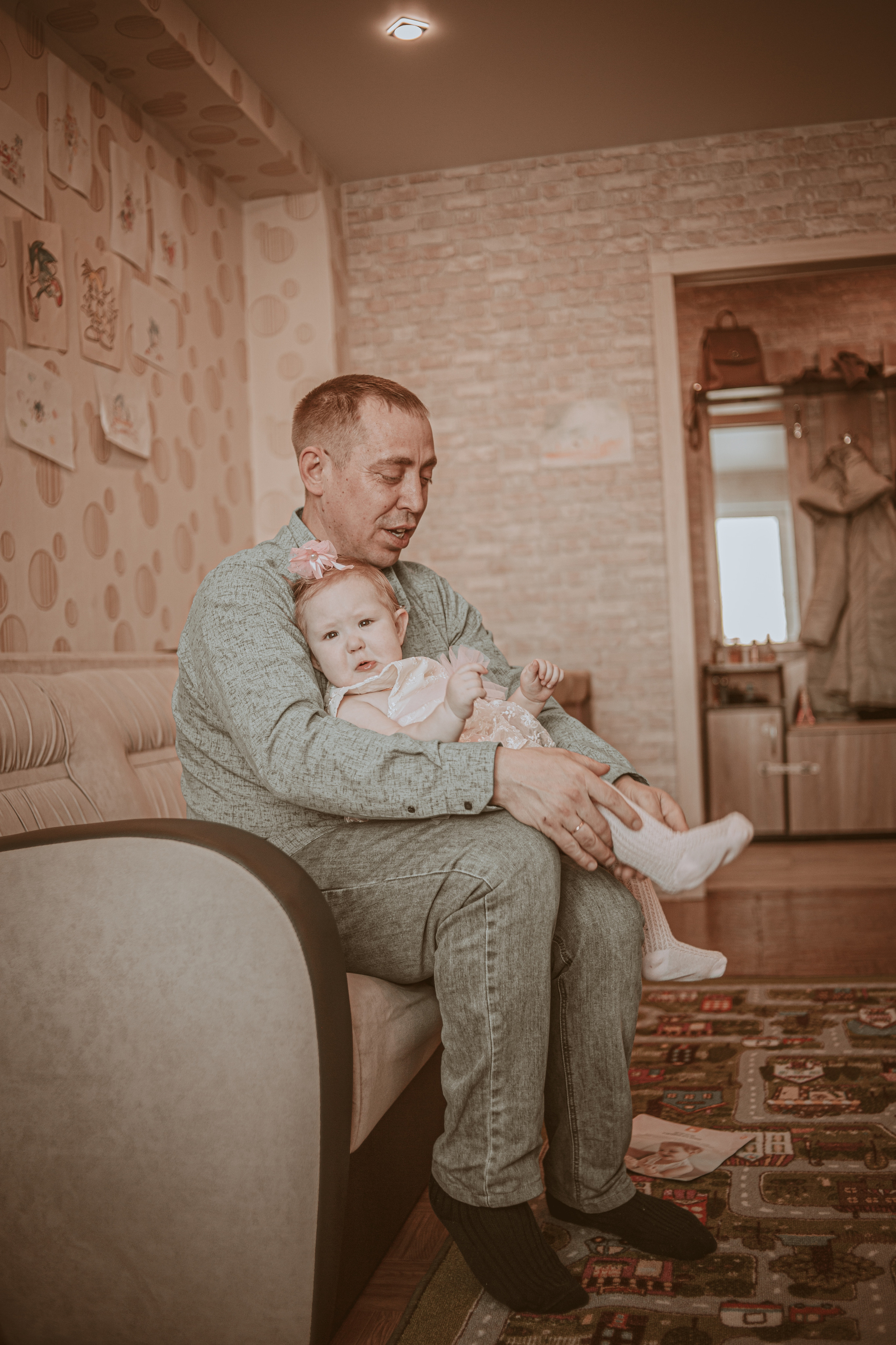 Домашняя фотосессия. День рождения Агаты. Фотограф Регина Крикунова г. Красноярск