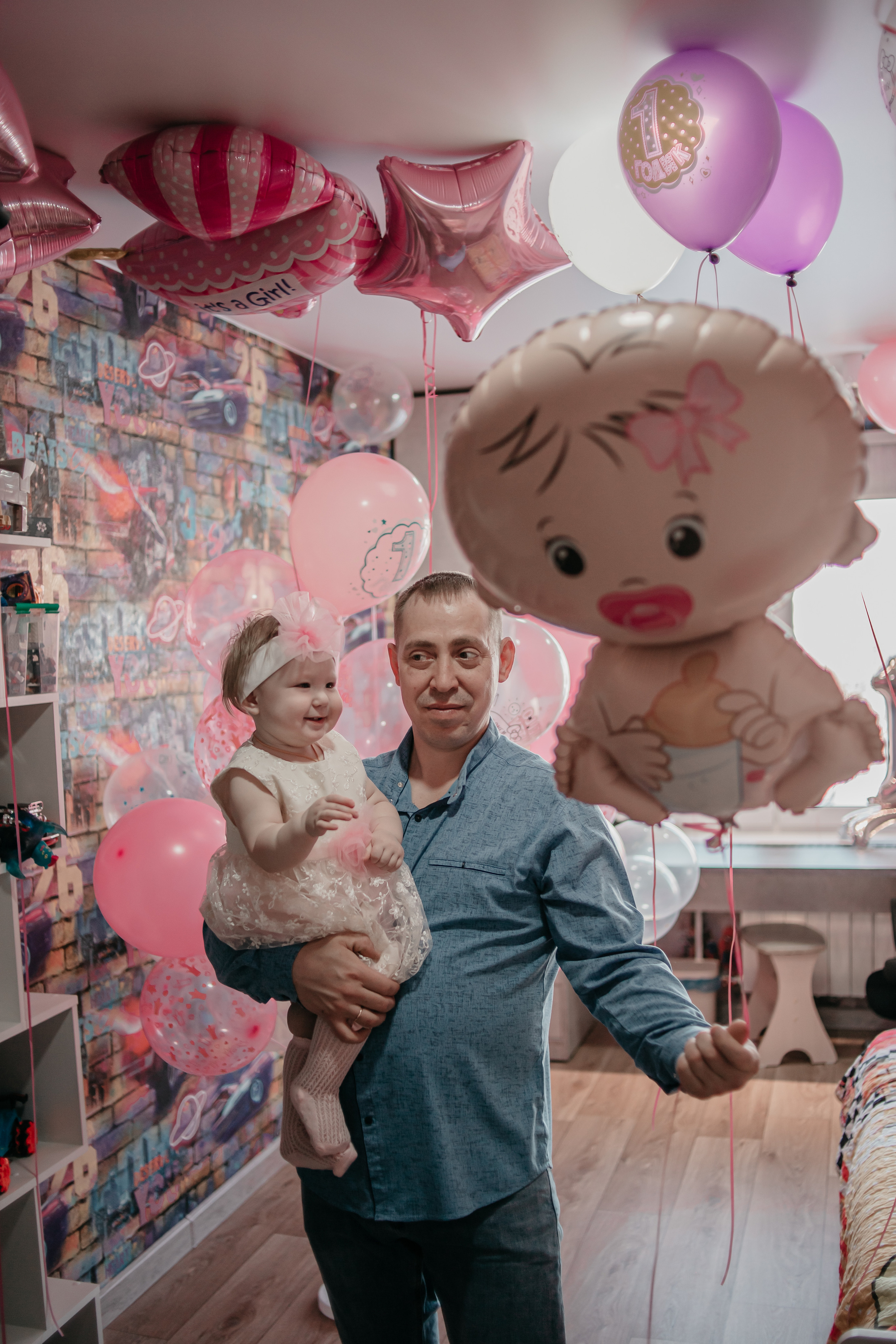 Домашняя фотосессия. День рождения Агаты. Фотограф Регина Крикунова г. Красноярск