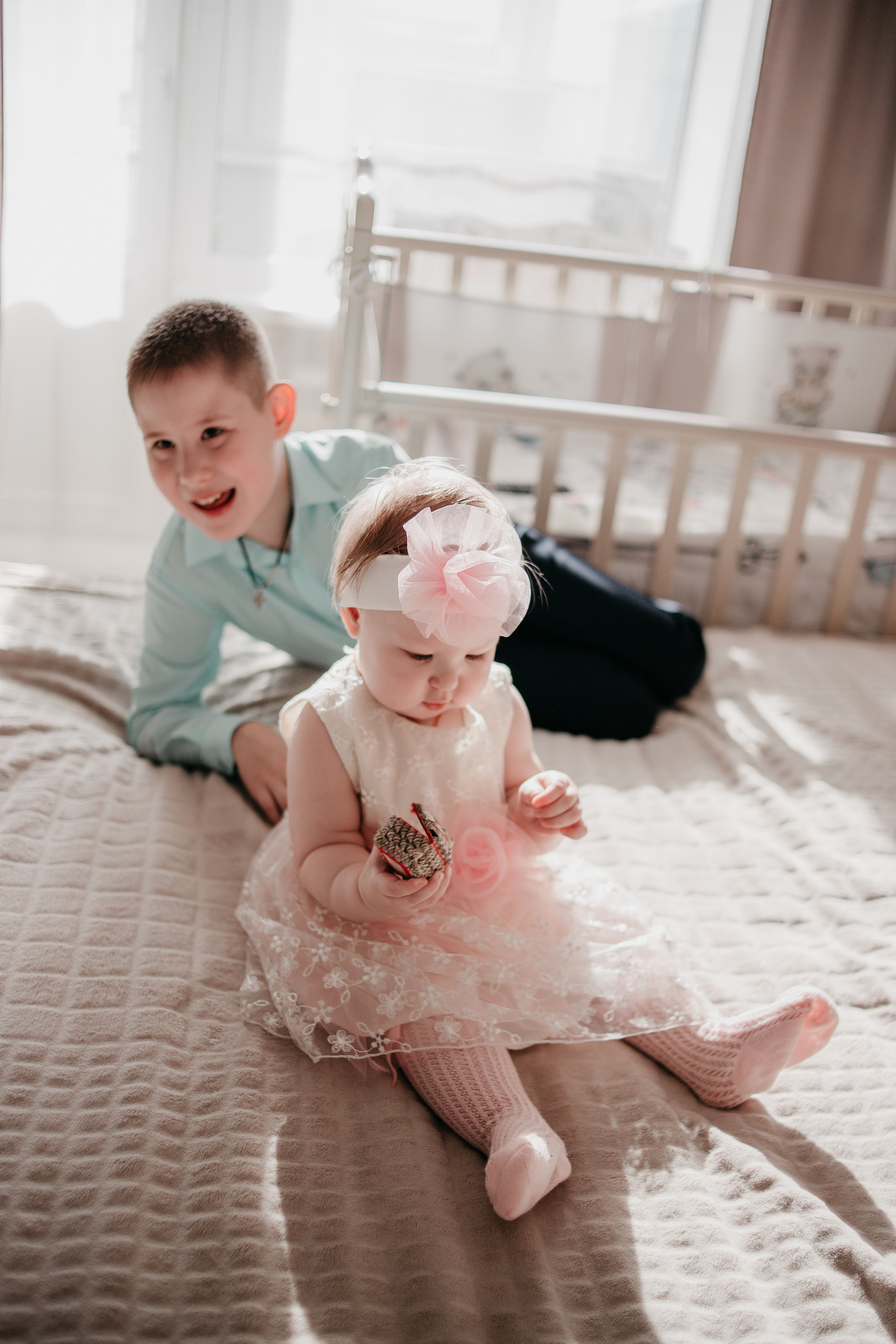 Домашняя фотосессия. День рождения Агаты. Фотограф Регина Крикунова г. Красноярск