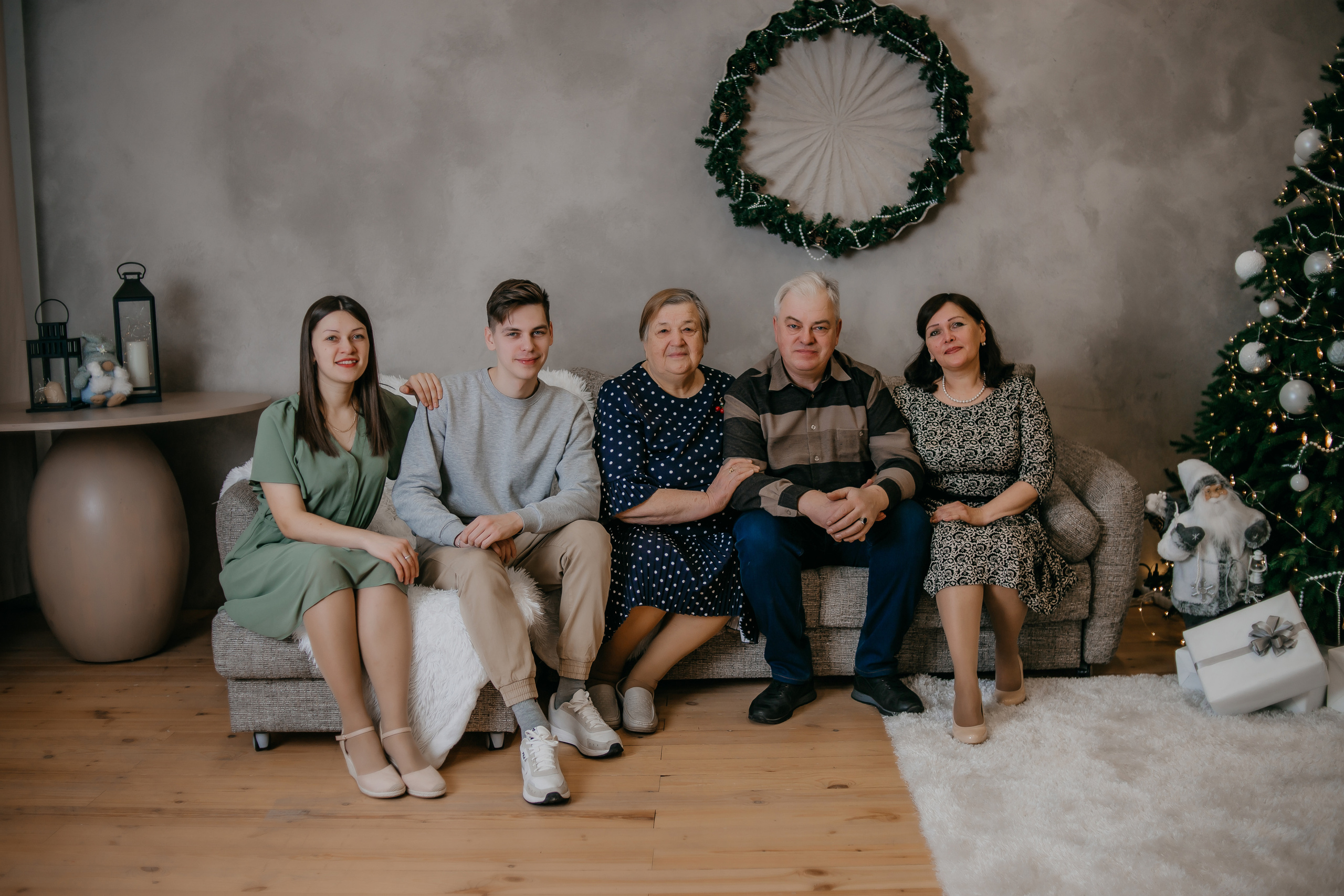 Большая семья. Фотограф Регина Крикунова г. Красноярск