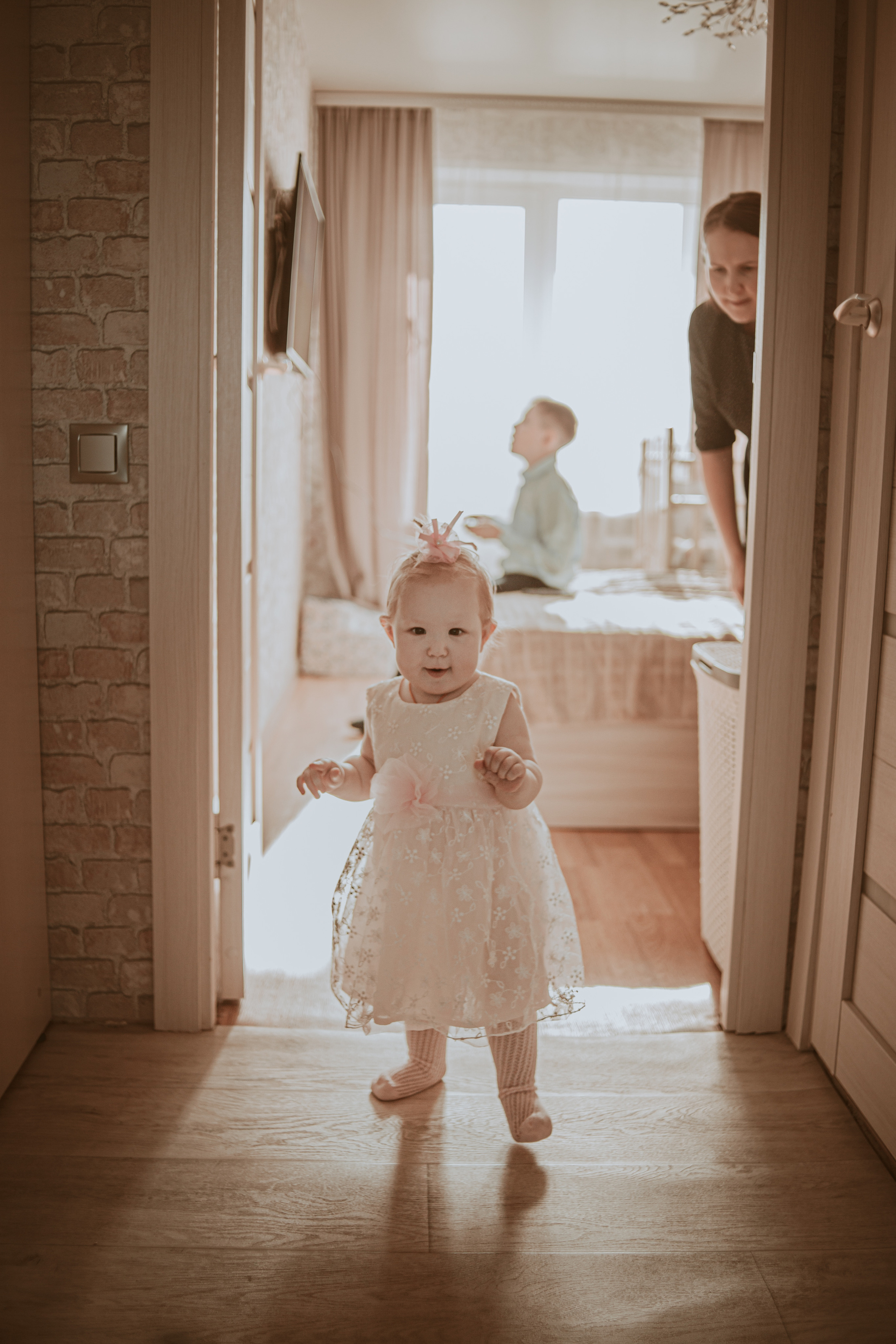 Домашняя фотосессия. День рождения Агаты. Фотограф Регина Крикунова г. Красноярск