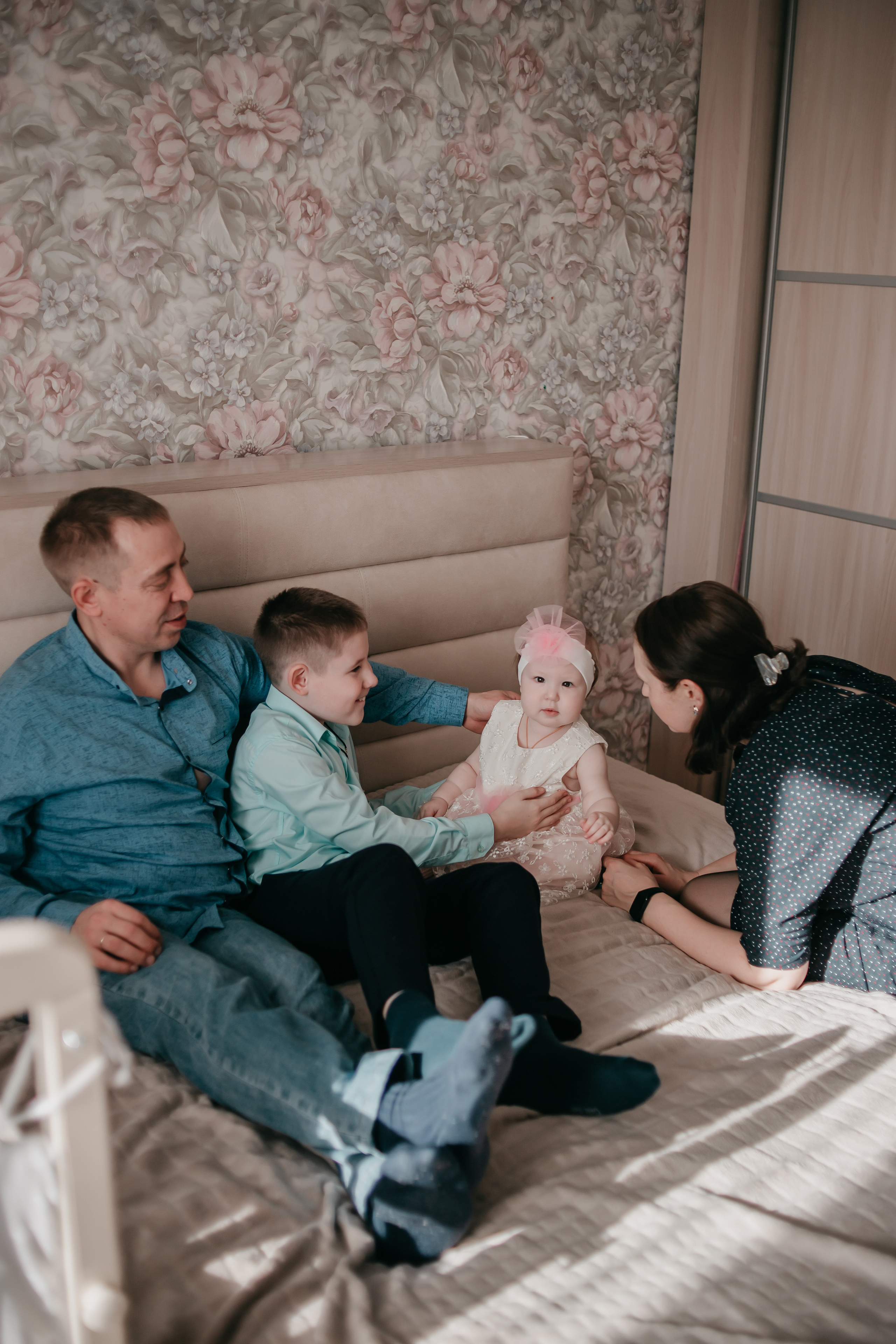 Домашняя фотосессия. День рождения Агаты. Фотограф Регина Крикунова г. Красноярск