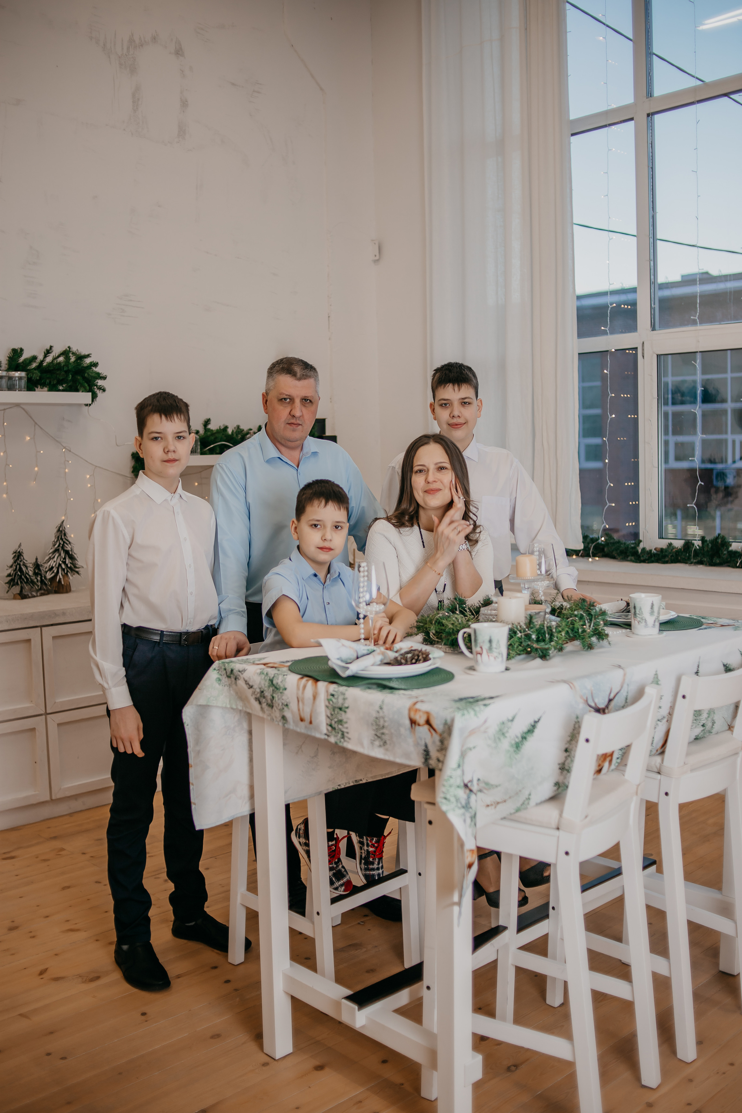 Большая семья. Фотограф Регина Крикунова г. Красноярск