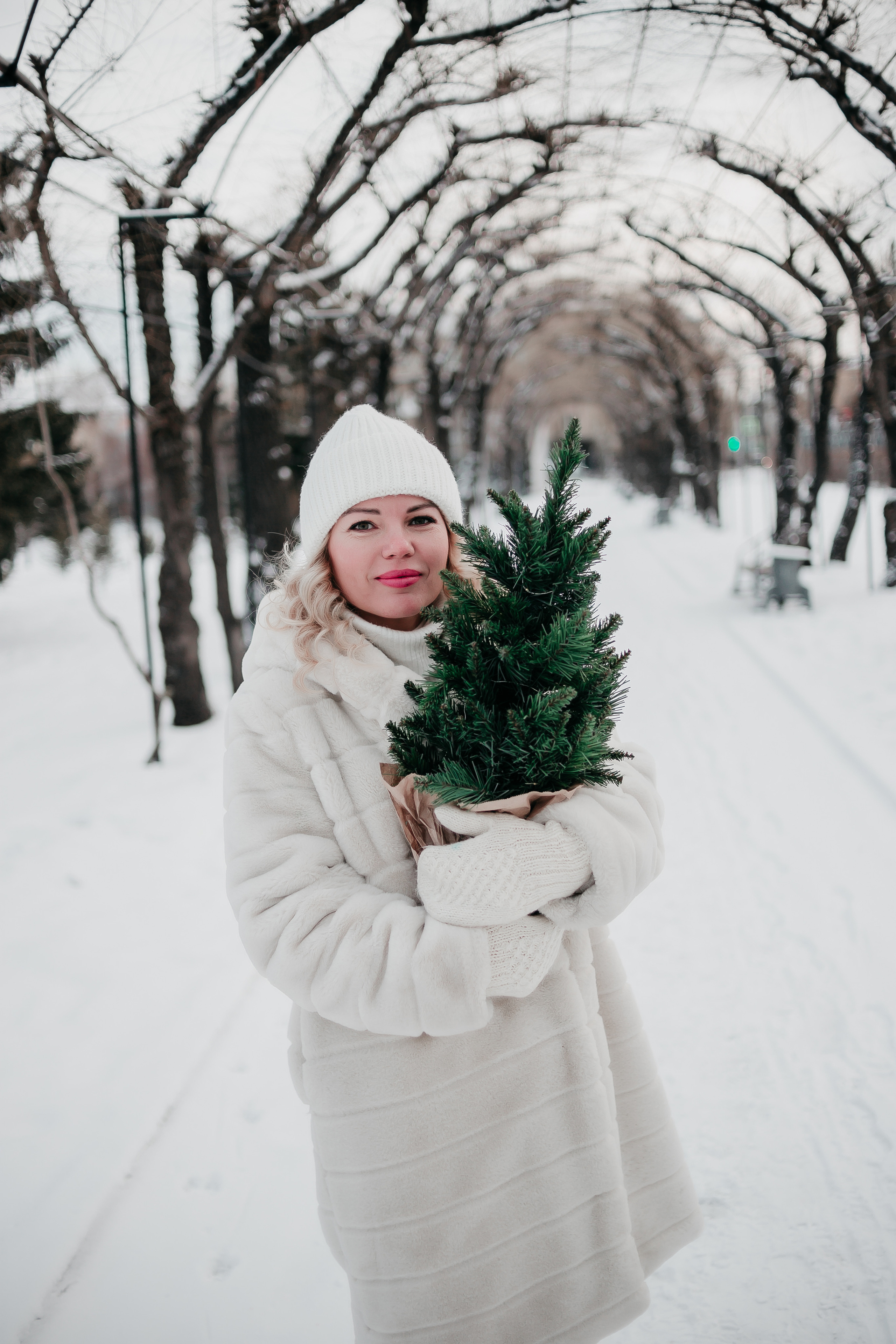 Елена. Зимняя прогулка. Фотограф Регина Крикунова г. Красноярск
