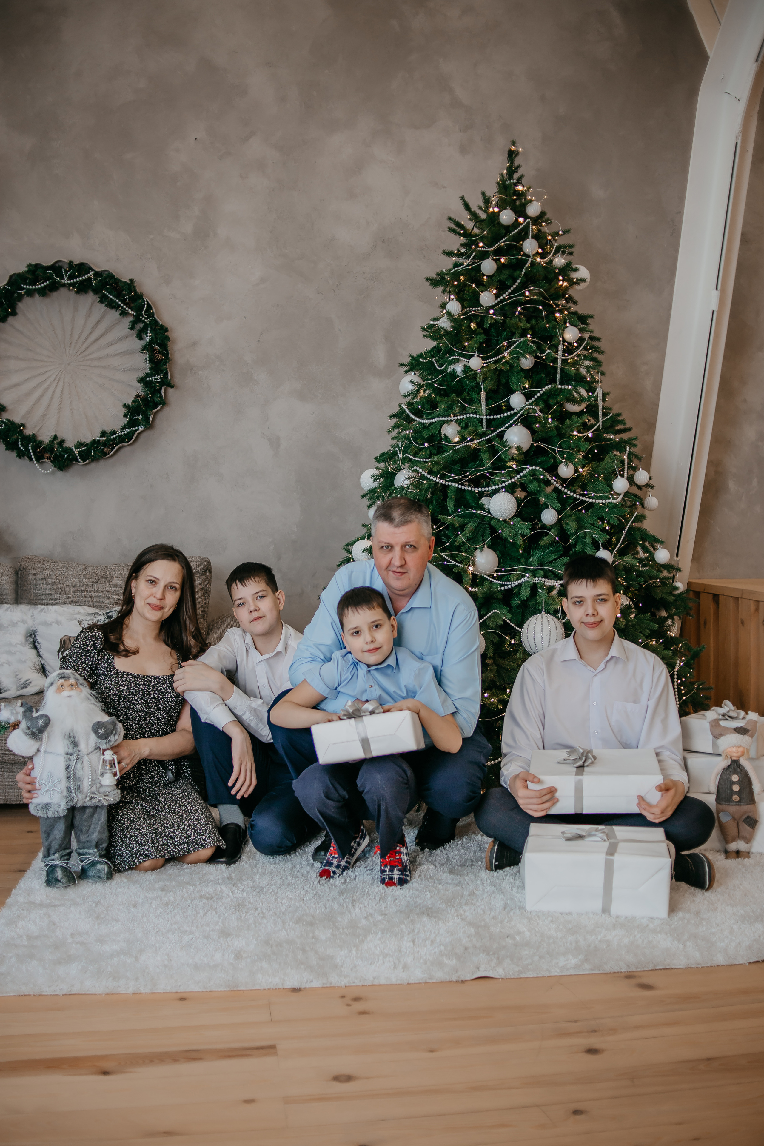 Большая семья. Фотограф Регина Крикунова г. Красноярск