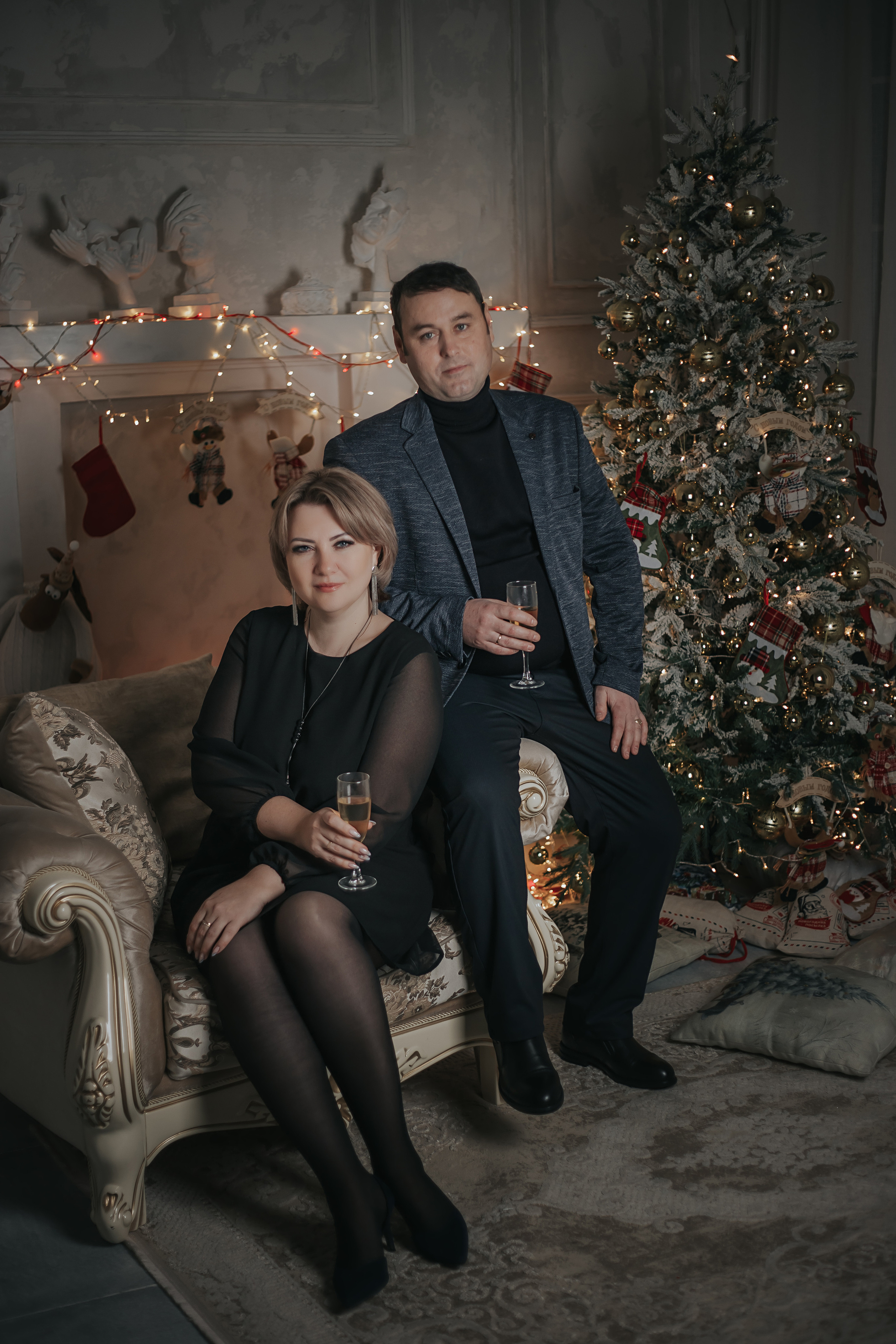 Новый Год. Роман, Светлана, Денис. Фотограф Регина Крикунова г. Красноярск