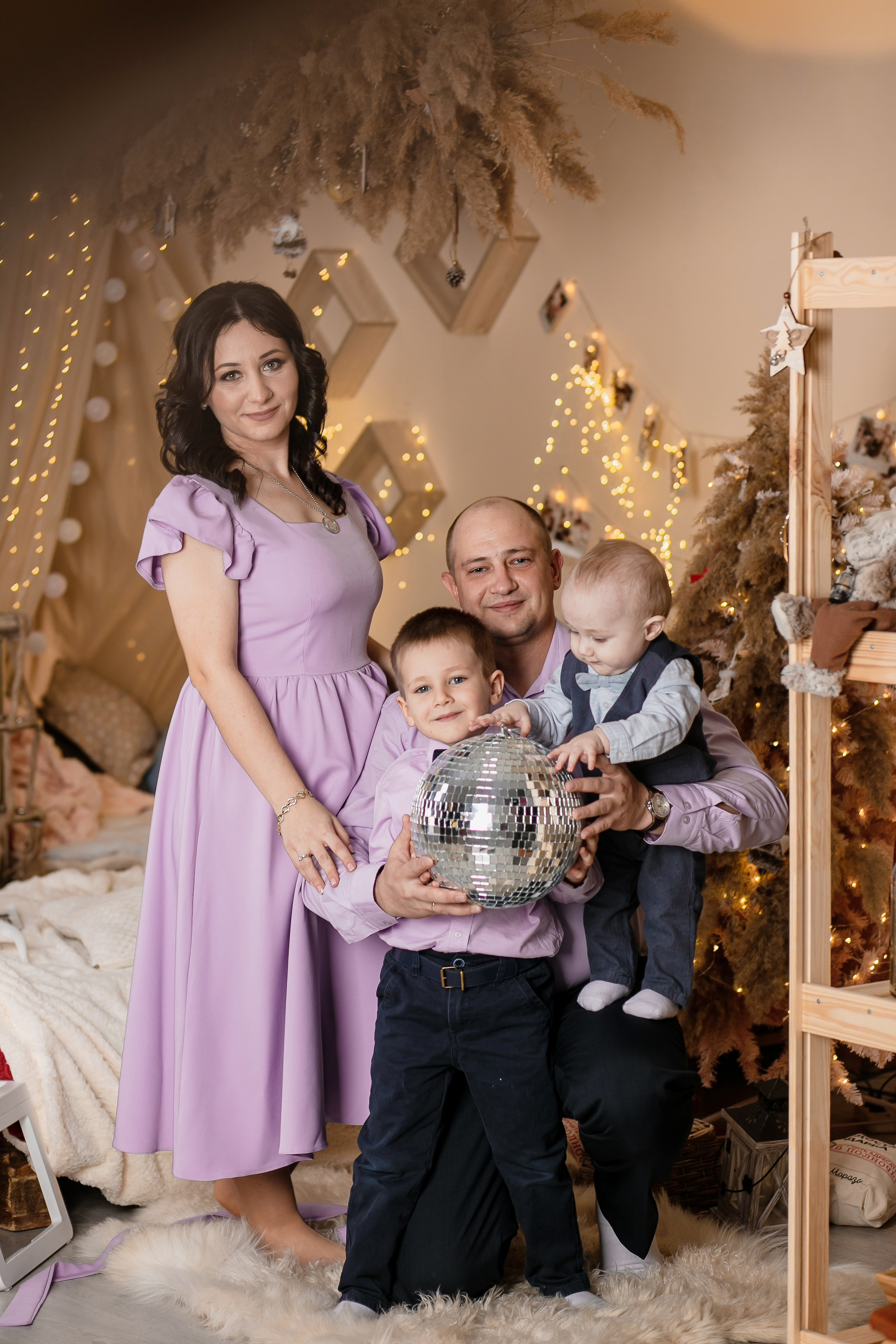 Марина с семьёй. Свадебный и семейный фотограф в Каспийске Алёна Нурмагомедова