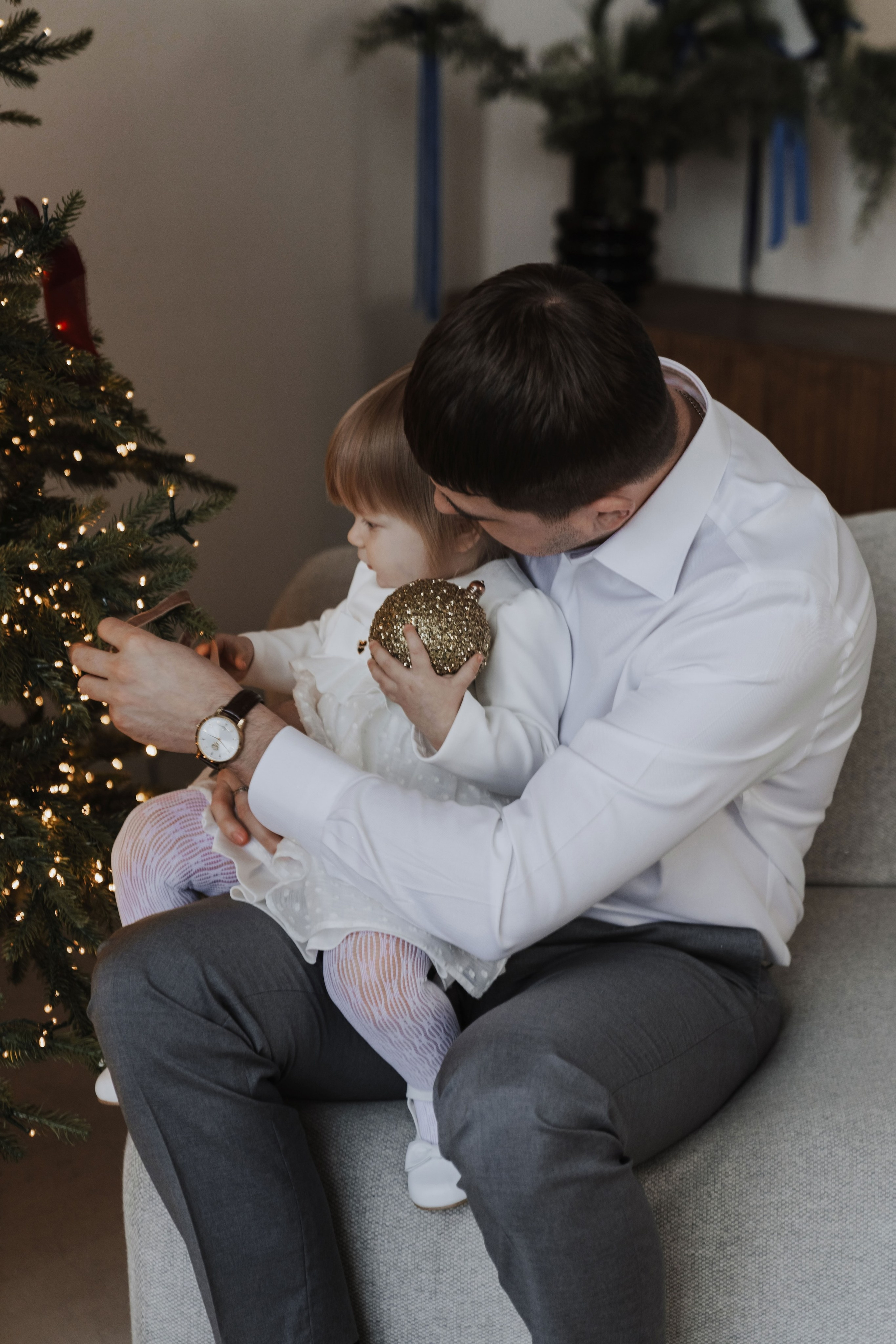 Michail, Ekaterina and Masha. Christmas. Minsk. Olga Modjaro