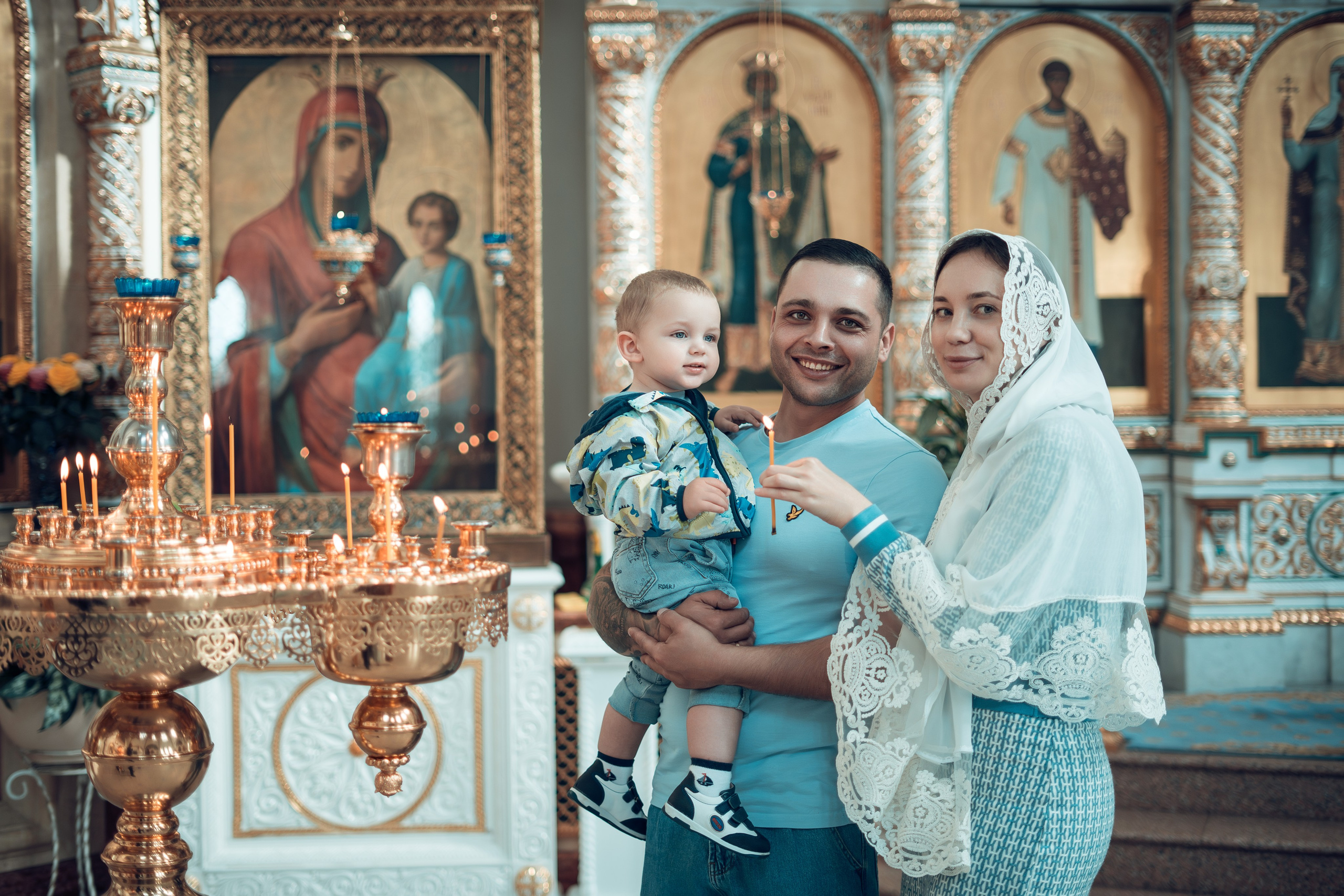 Таинство Крещения Михаила