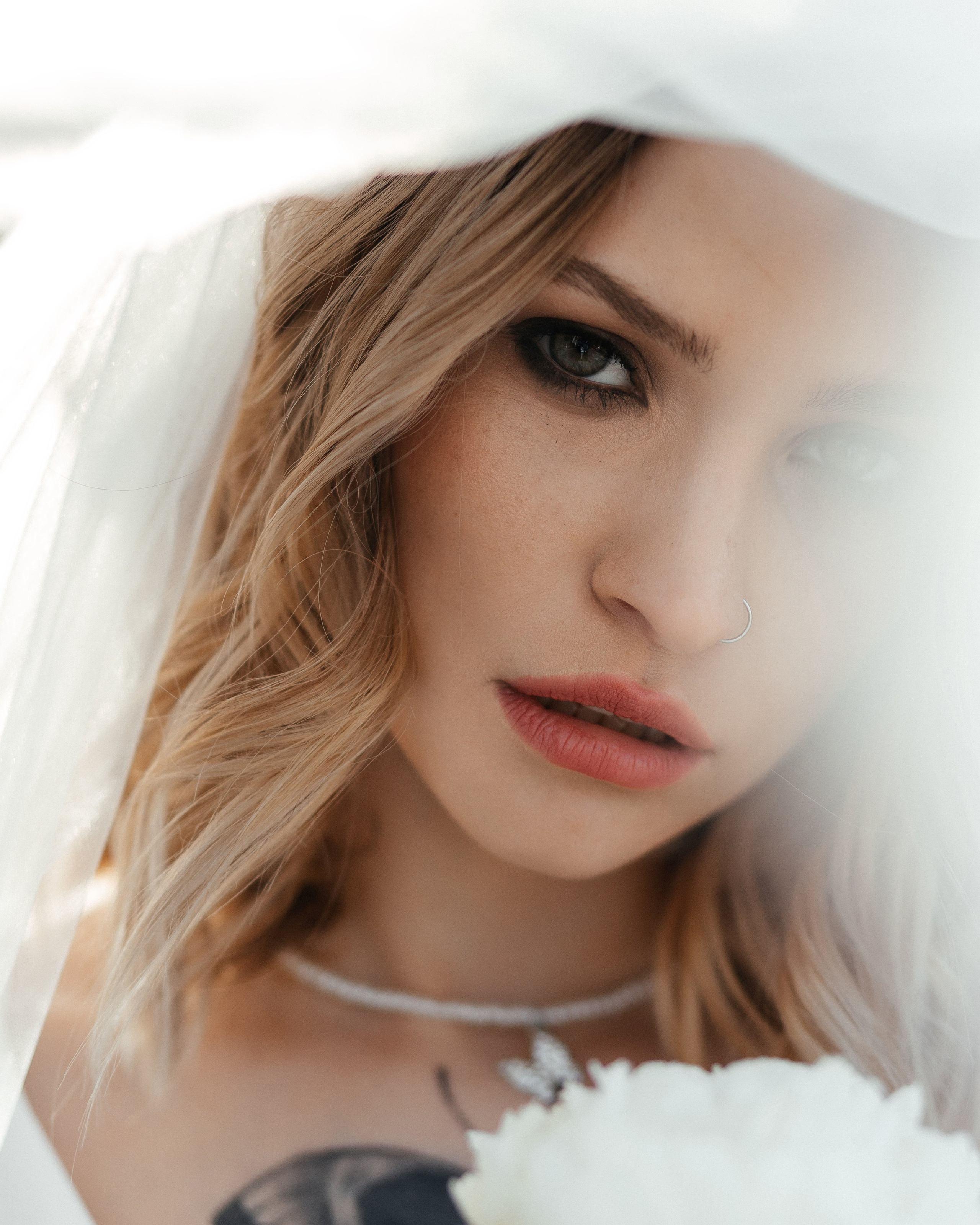 Необычная съемка невесты