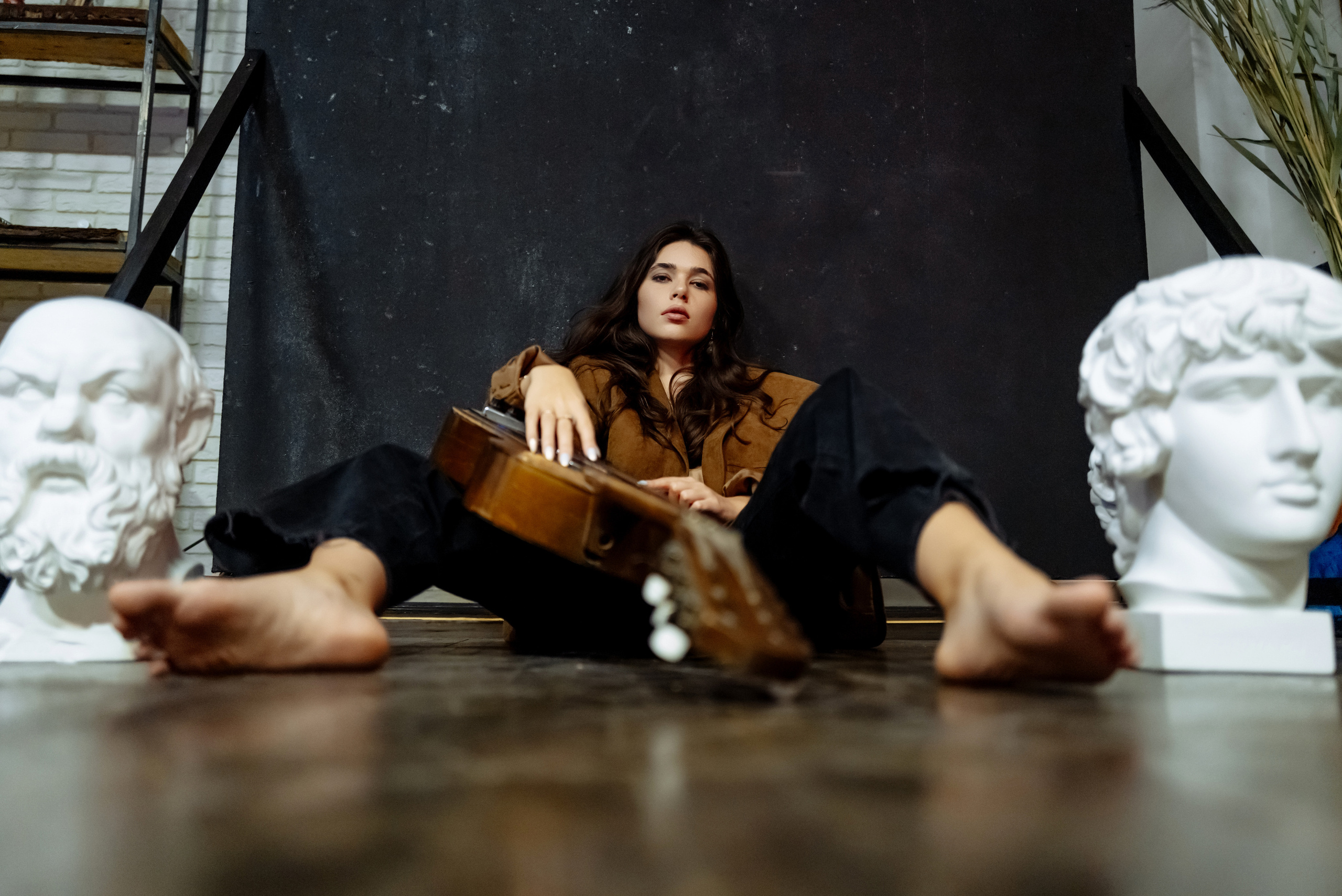 Настя и бабушкина гитара. Репортажный и свадебный фотограф в Курске Борис Захарчук