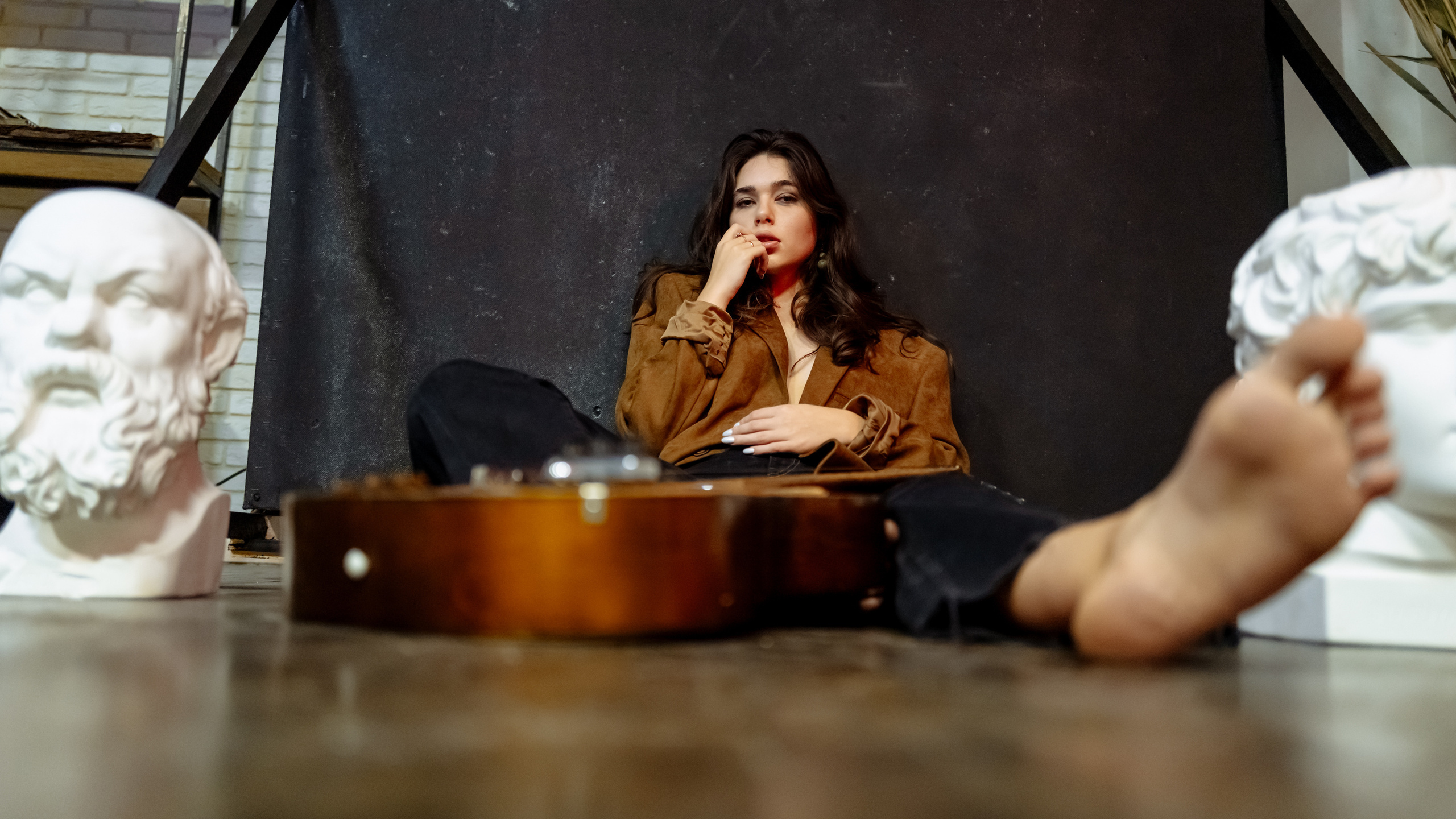 Настя и бабушкина гитара. Репортажный и свадебный фотограф в Курске Борис Захарчук