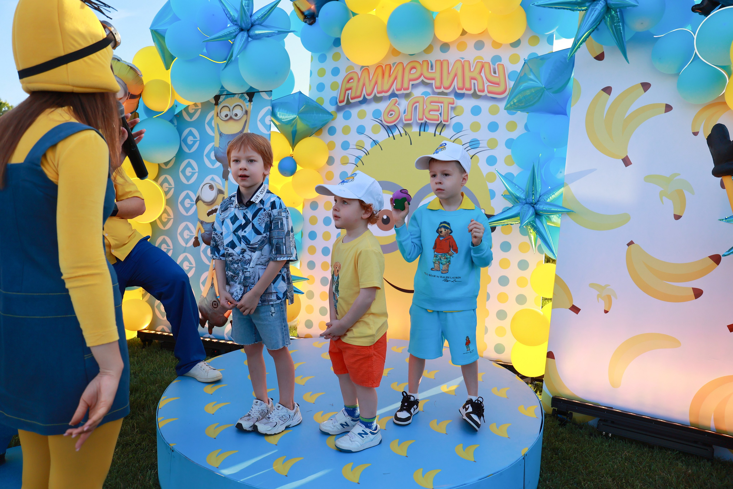 Миньоны. Детский семейный фотограф Краснодар