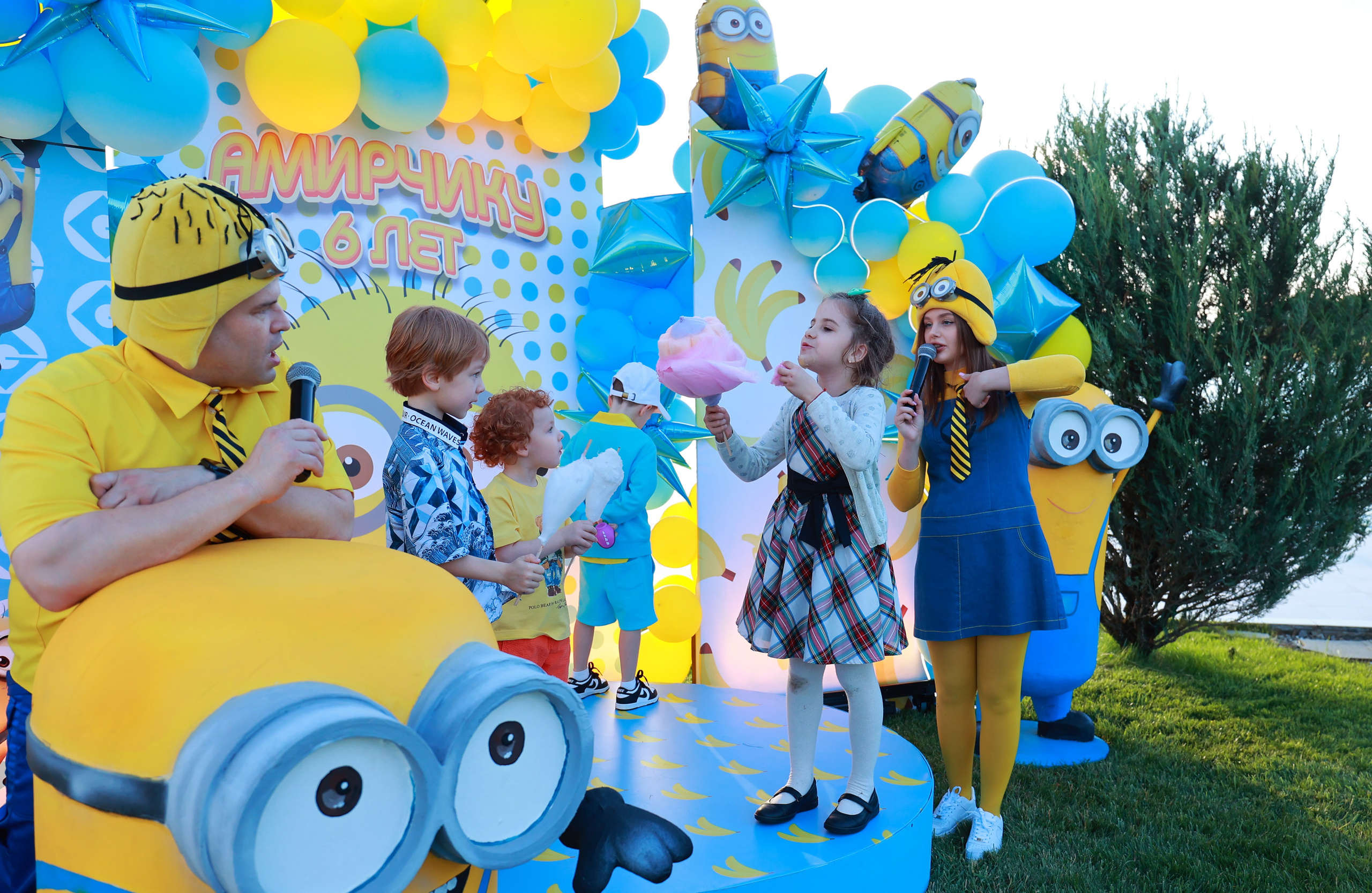 Миньоны. Детский семейный фотограф Краснодар