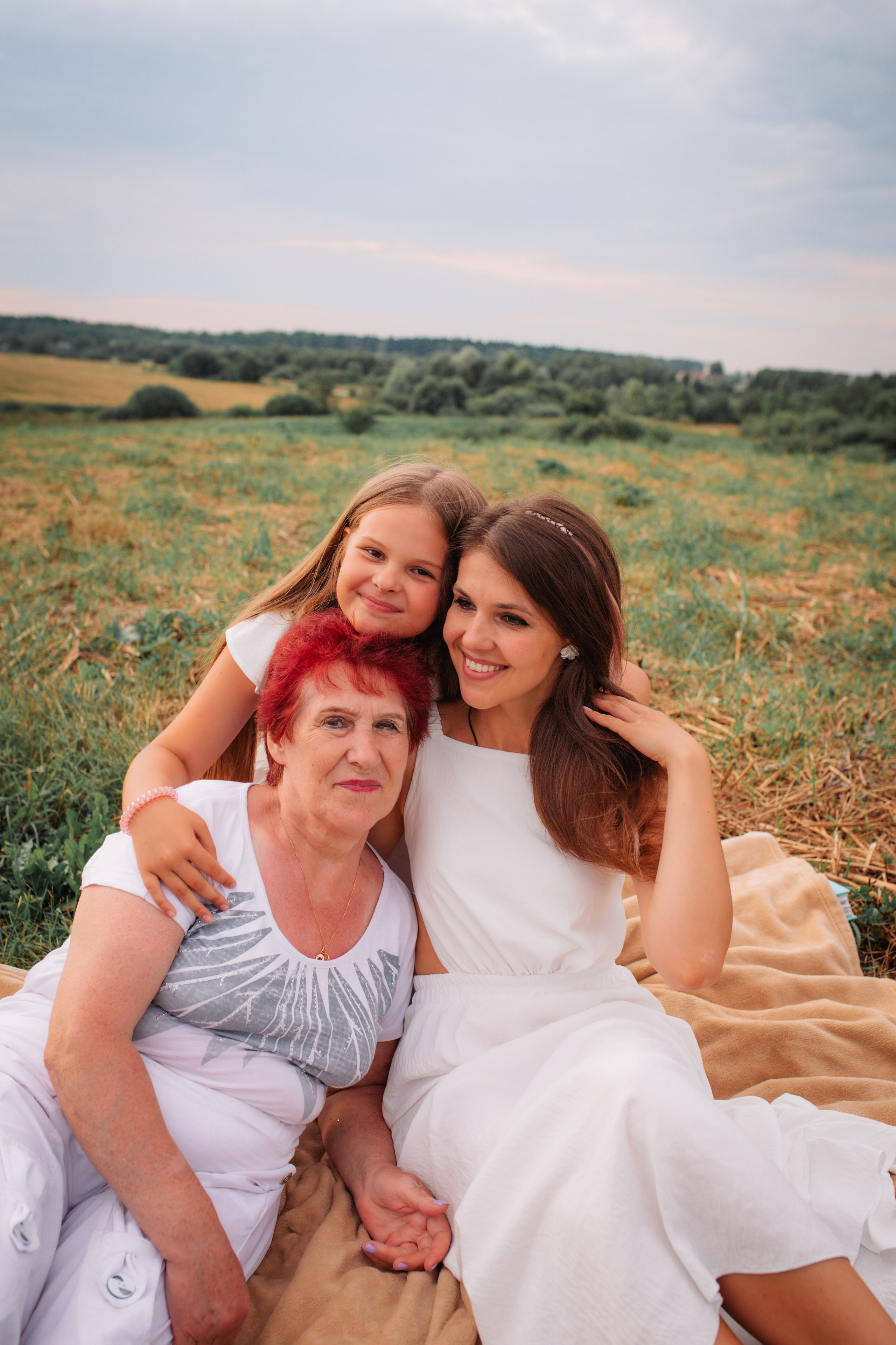 Катюша с семьёй