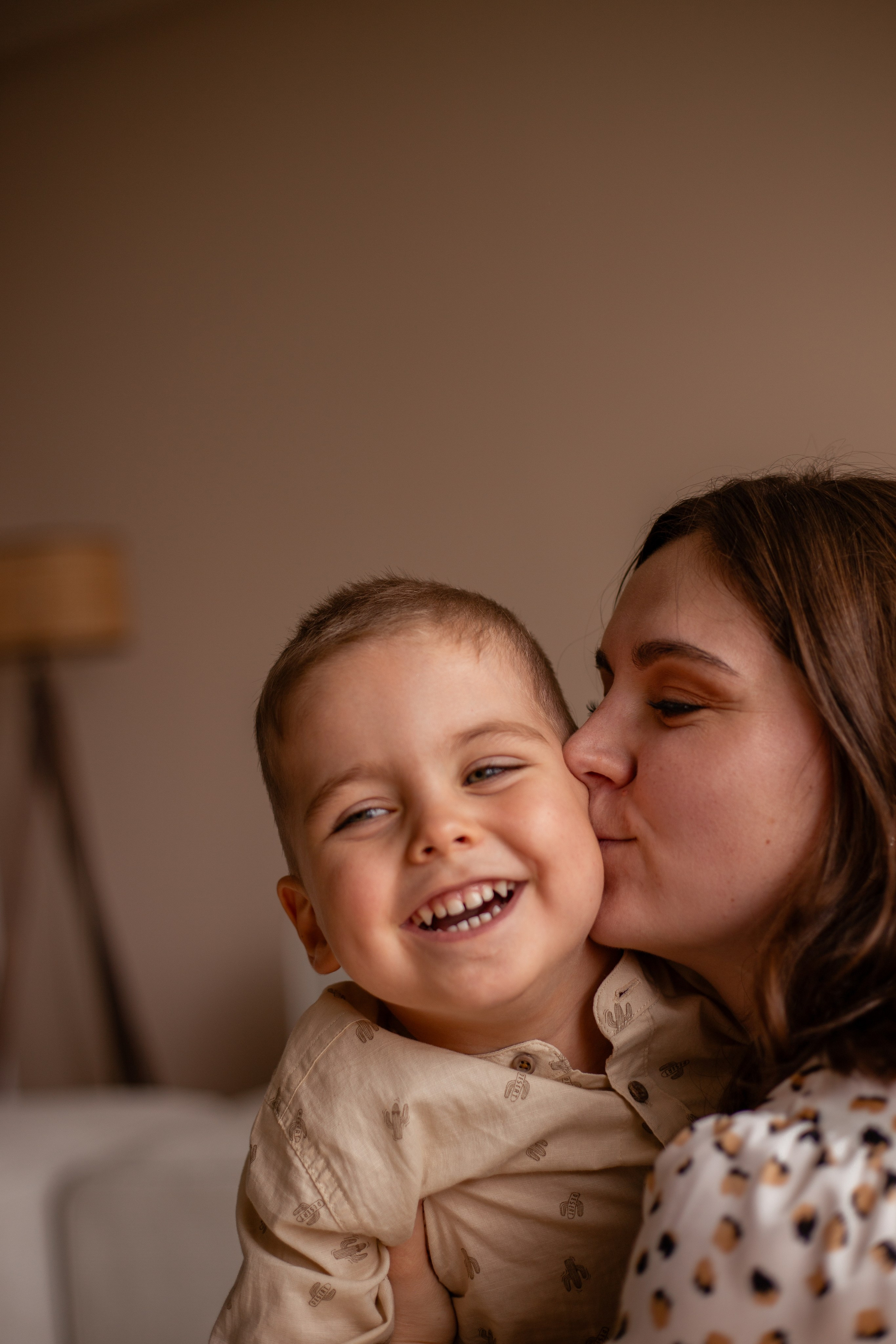 Надежда, Григорий и Ваня с семьёй