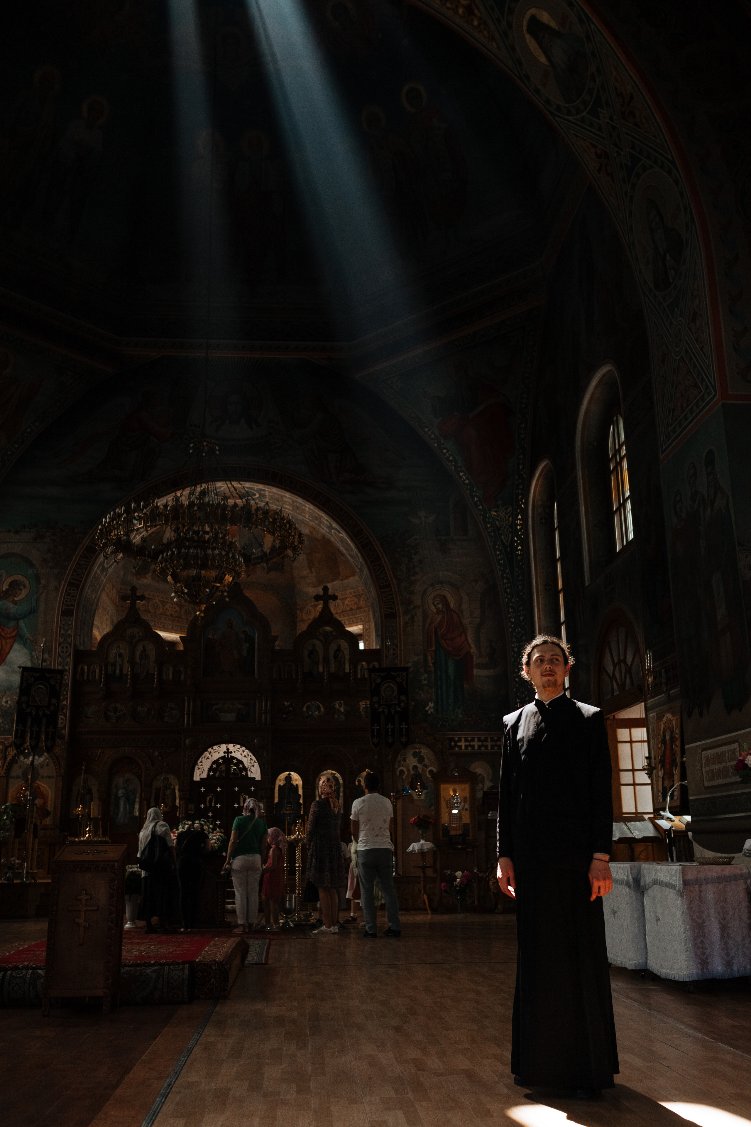 Семинарист Богдан (ныне иеромонах Иоанн). Χελιδόνι Семейный и церковный фотограф в Крыму и Симферополе Валерия Г