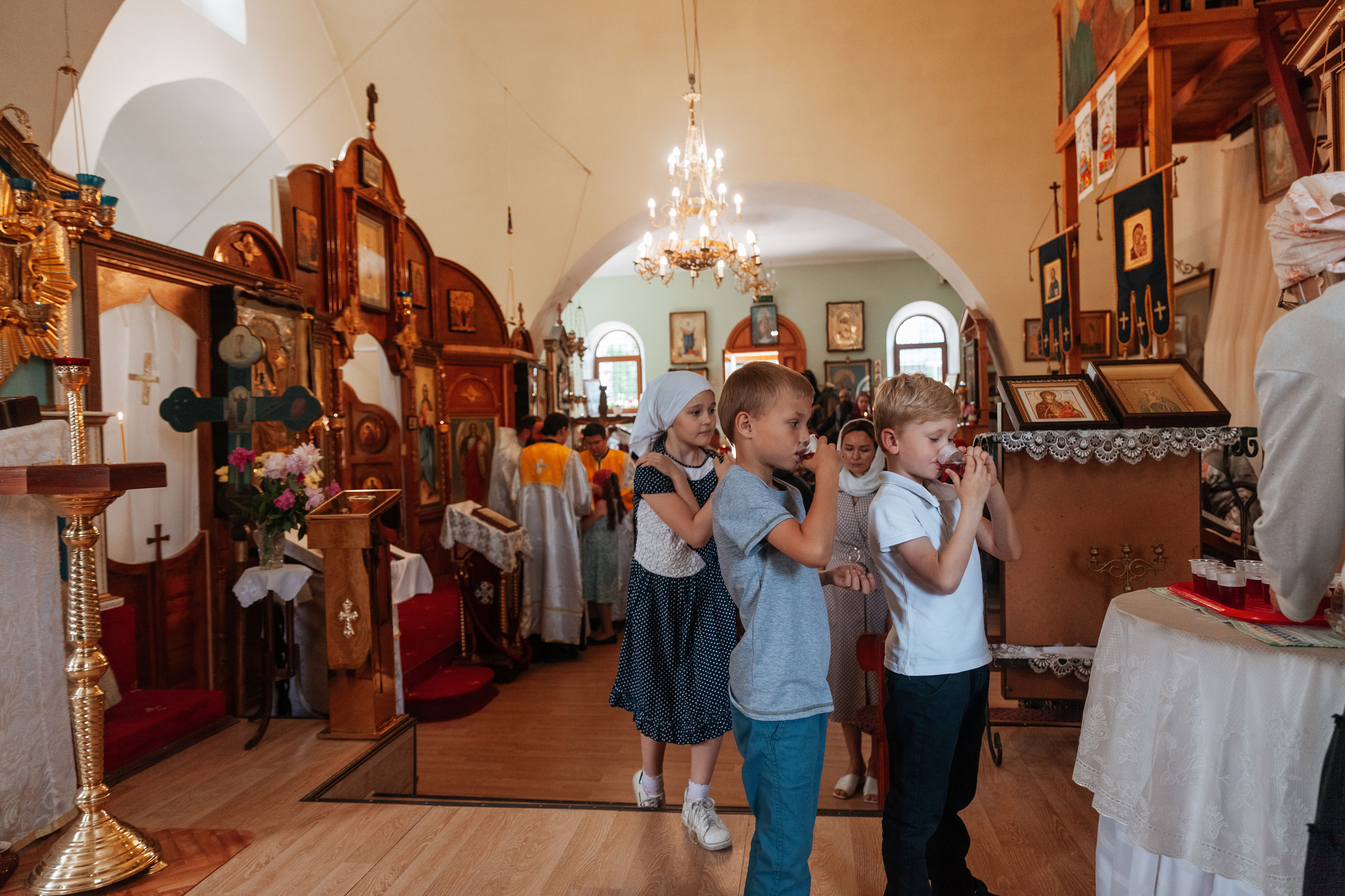 Фрагменты православных богослужений. Χελιδόνι Семейный и церковный фотограф в Крыму и Симферополе Валерия Г