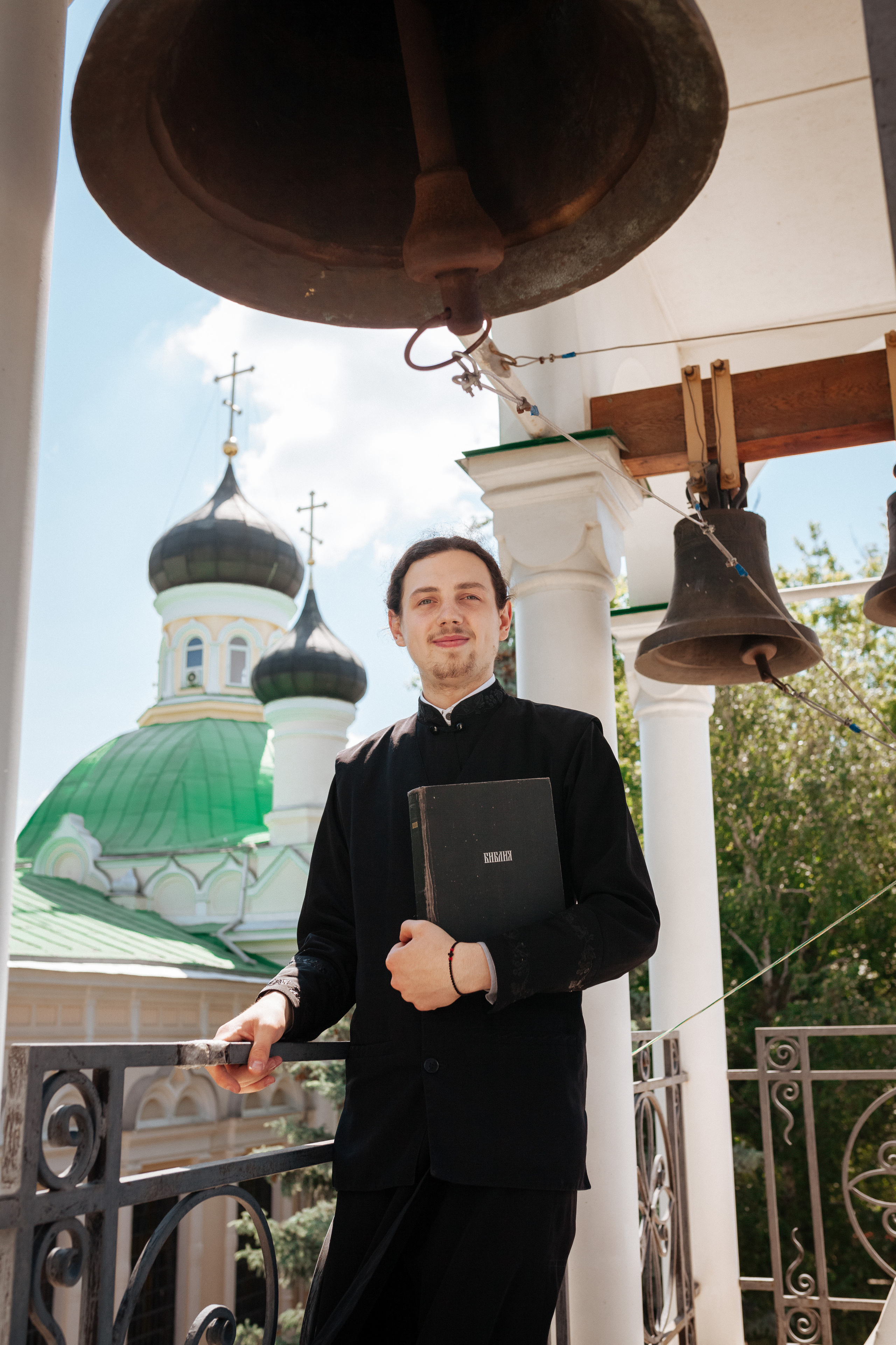 Семинарист Богдан (ныне иеромонах Иоанн). Χελιδόνι Семейный и церковный фотограф в Крыму и Симферополе Валерия Г