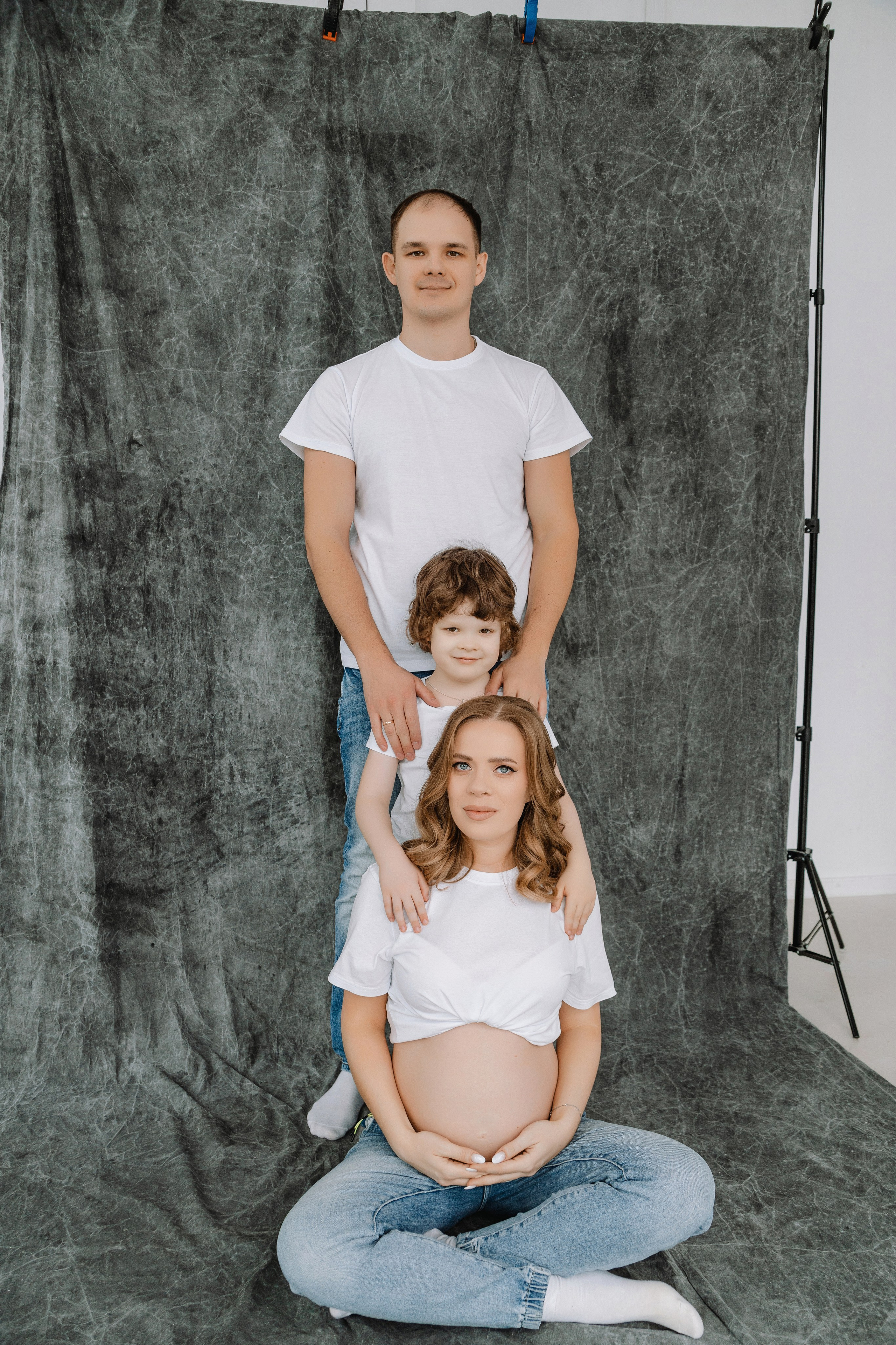 Екатерина, Денис и Савелий. Фотограф Воронеж Варвара