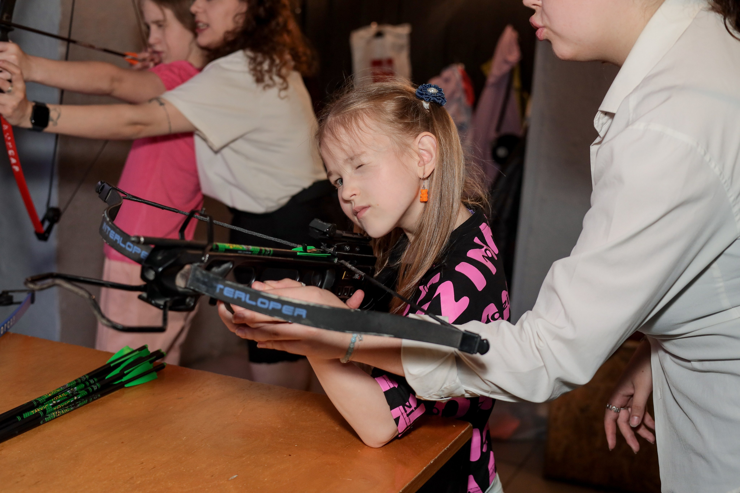 День рождение в стрелковом клубе. Фотограф Надршина Лилия