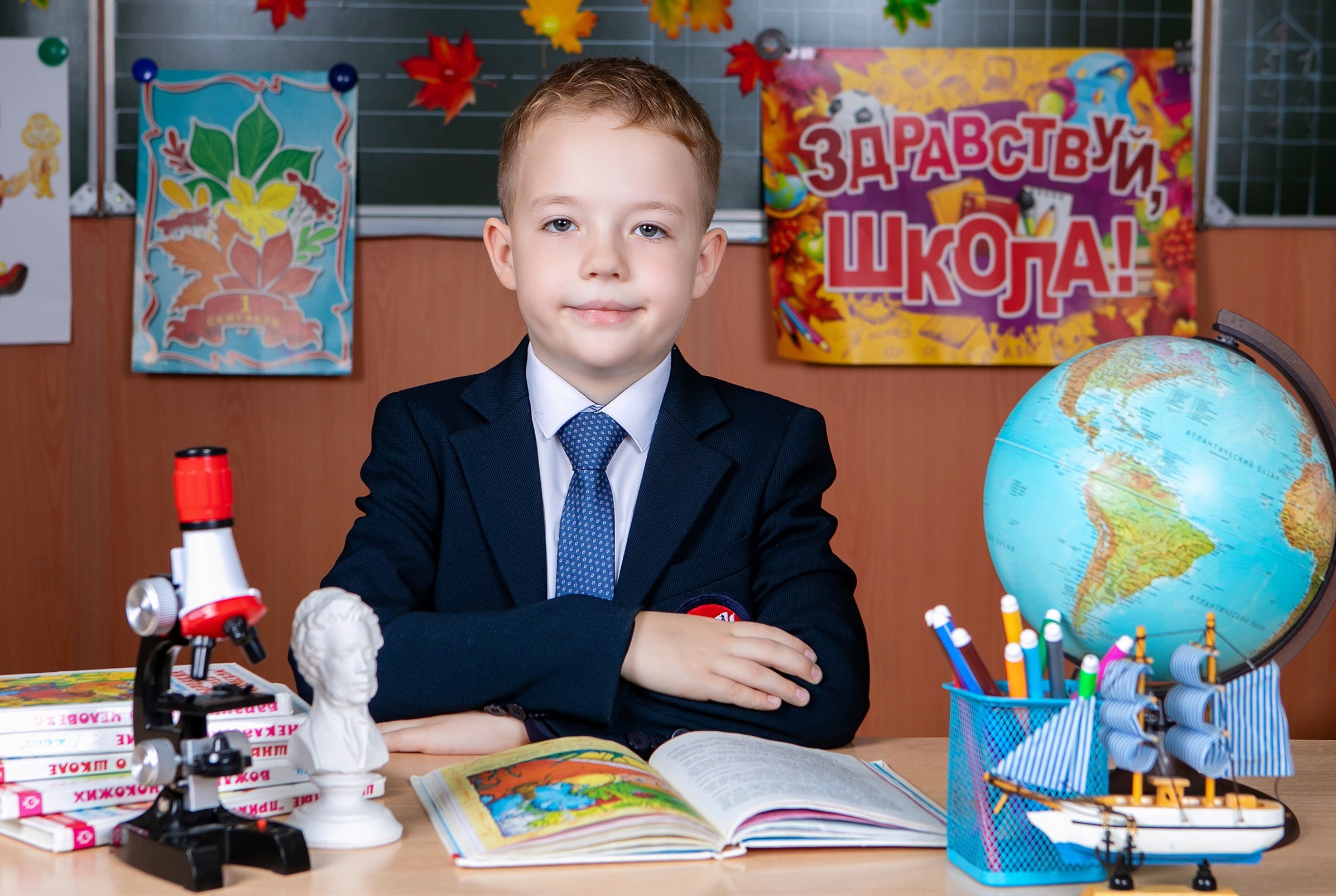 Съемка в школе. Выпускные фотокниги