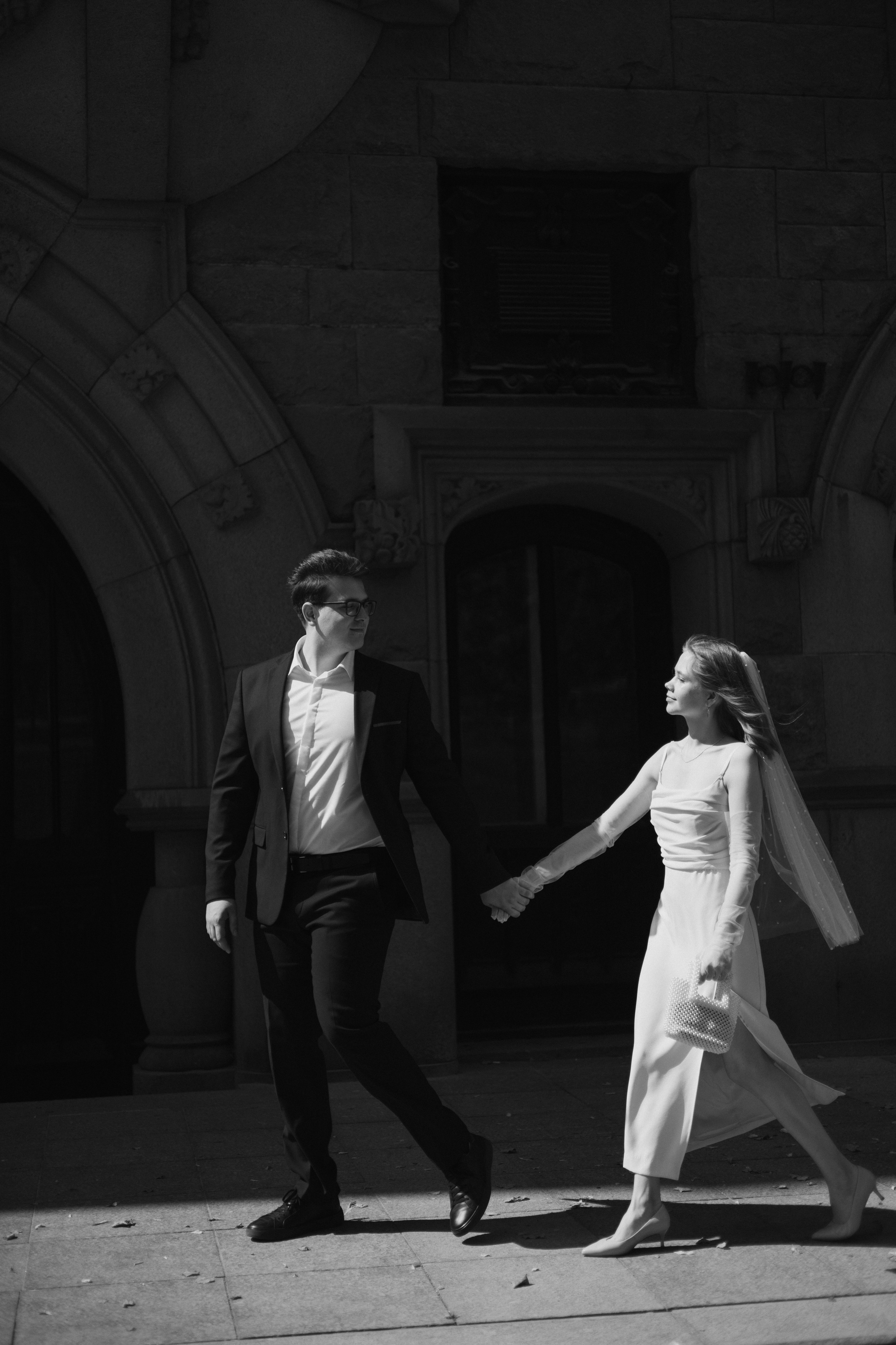 На московских изогнутых улочках. Свадебный и семейный фотограф в Санкт-Петербурге и Москве