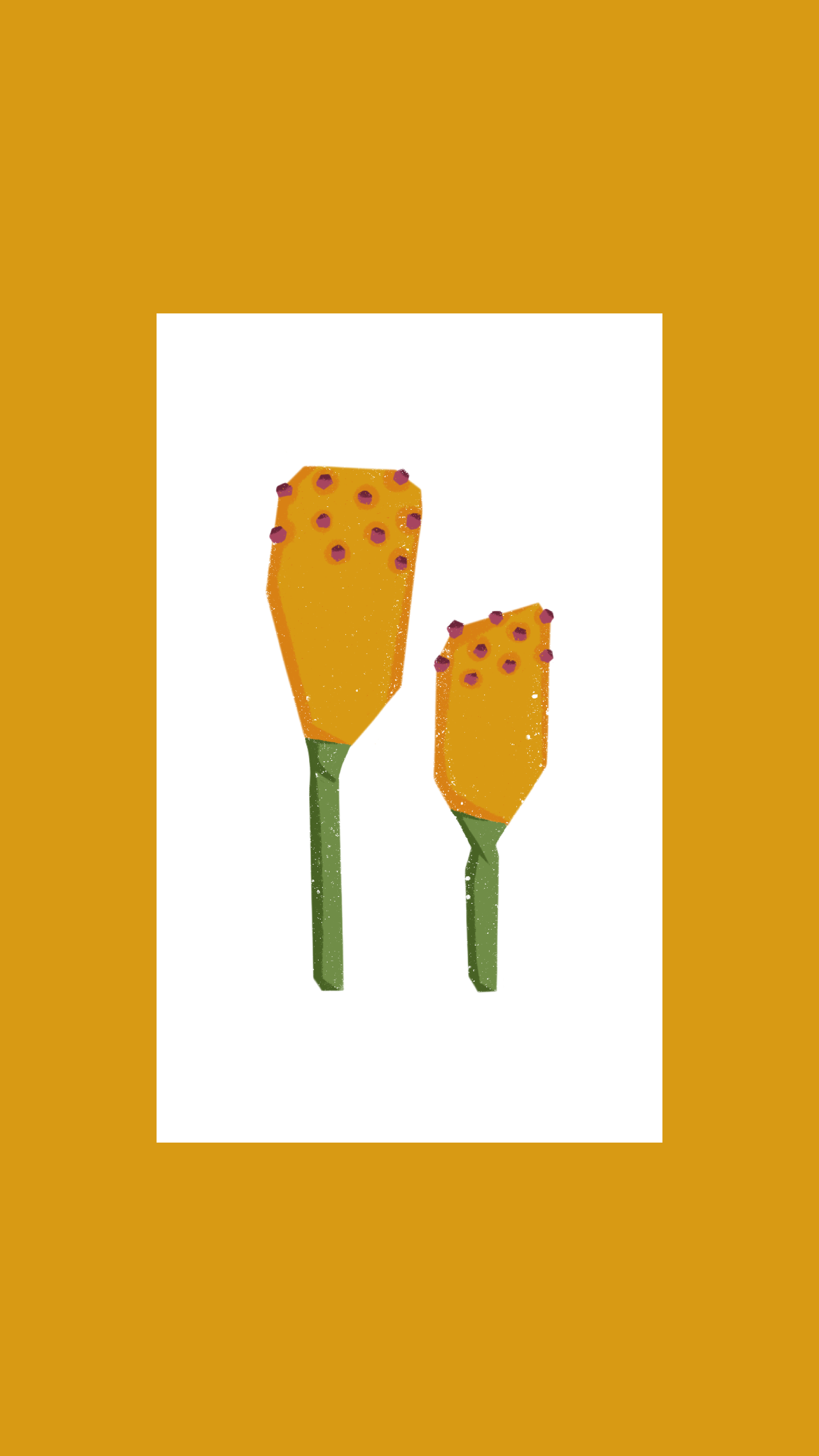 Flowers. Design, illustration and painting