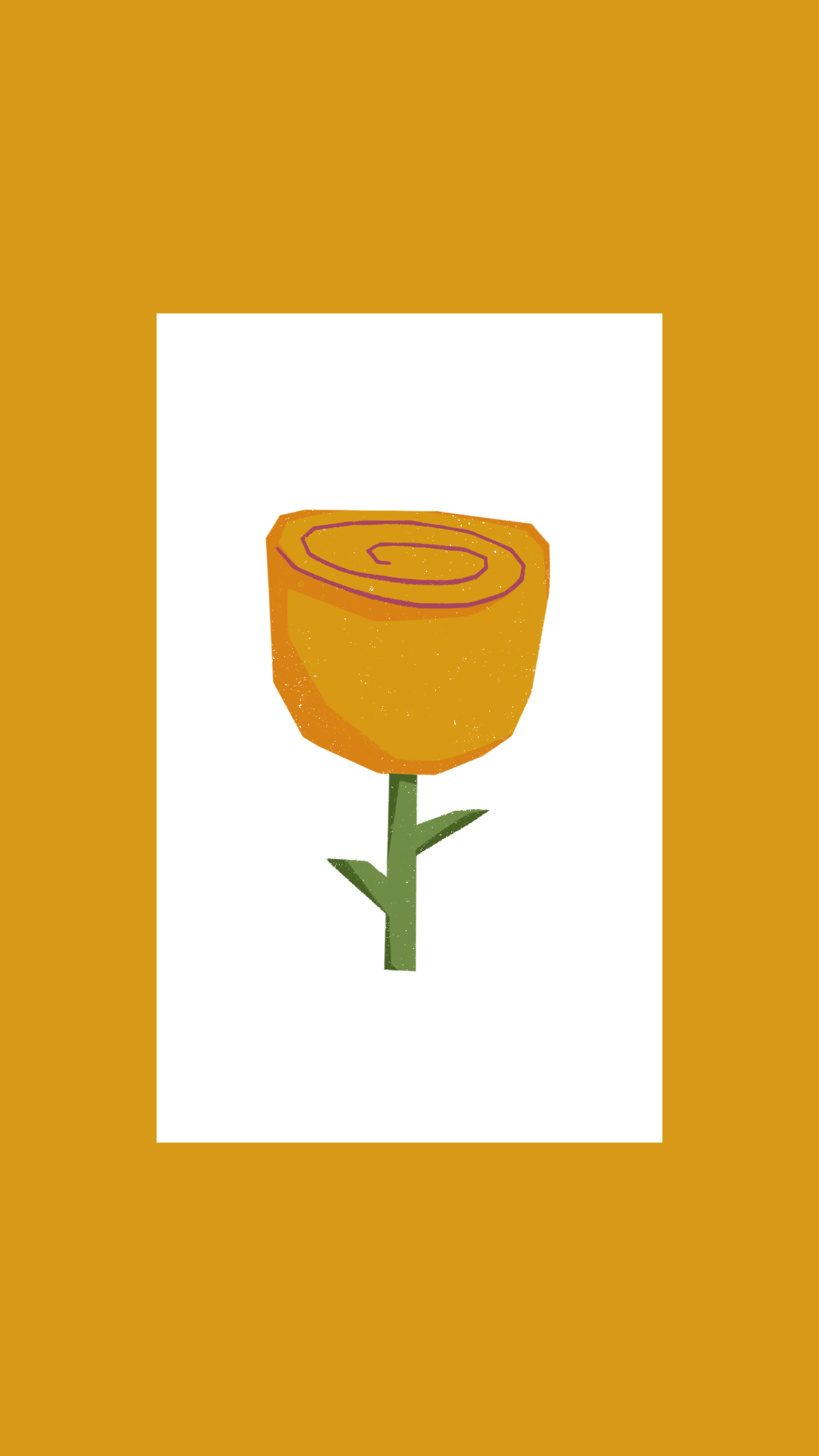 Flowers. Design, illustration and painting