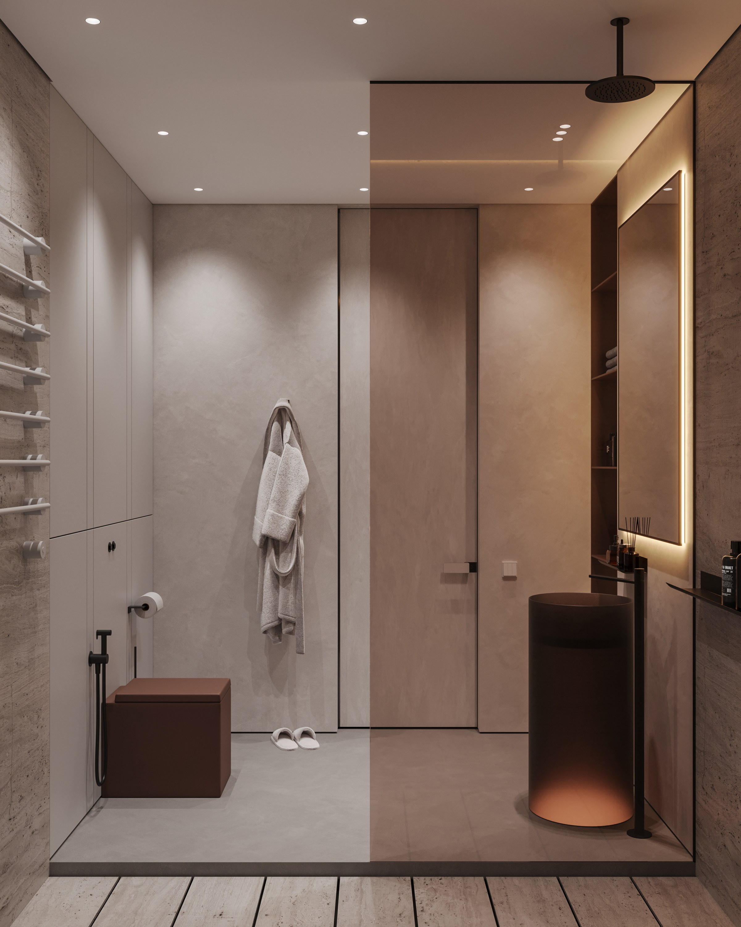 Bathroom 2. 3D визуализатор интерьеров