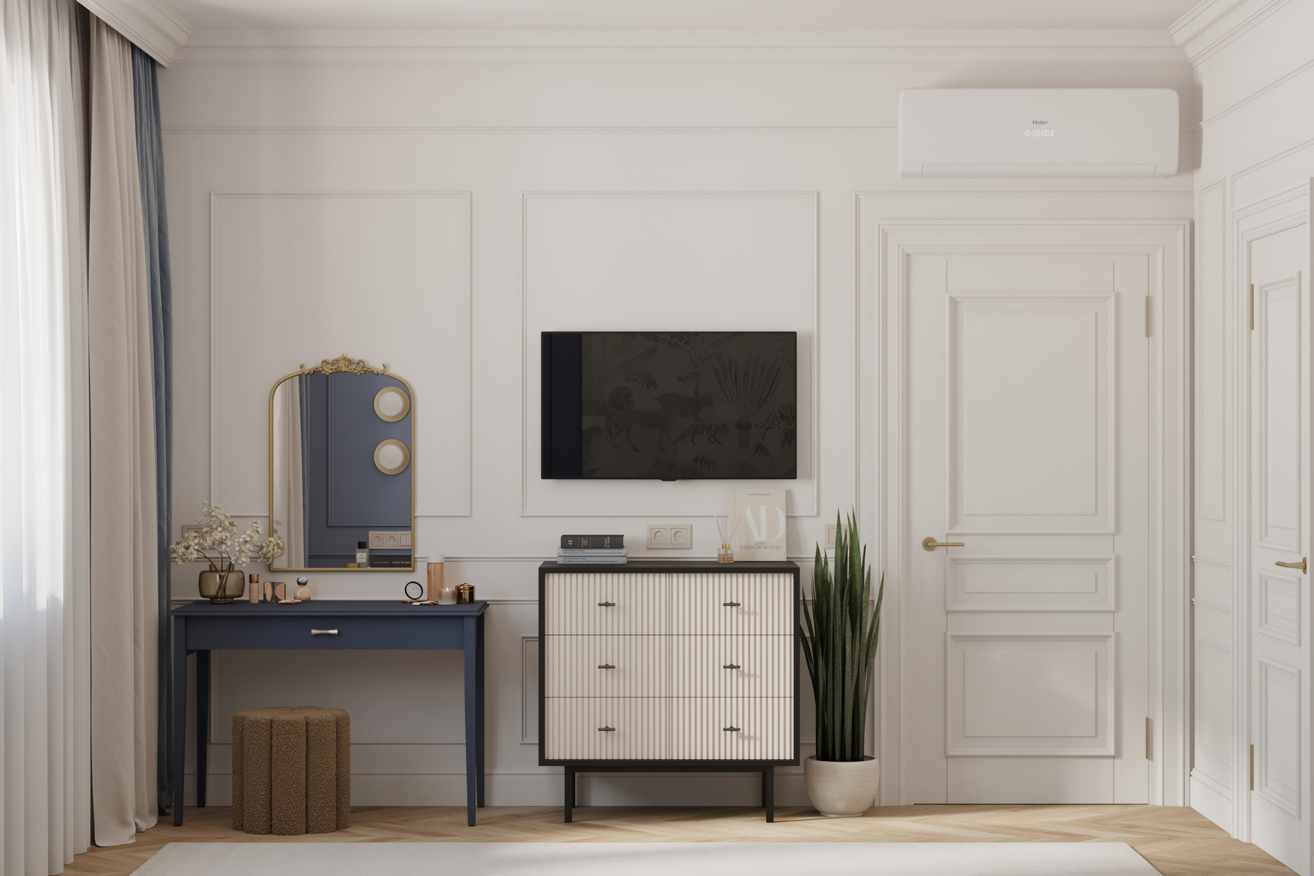 Дом 320 м² для большой семьи в Парижском стиле🤍