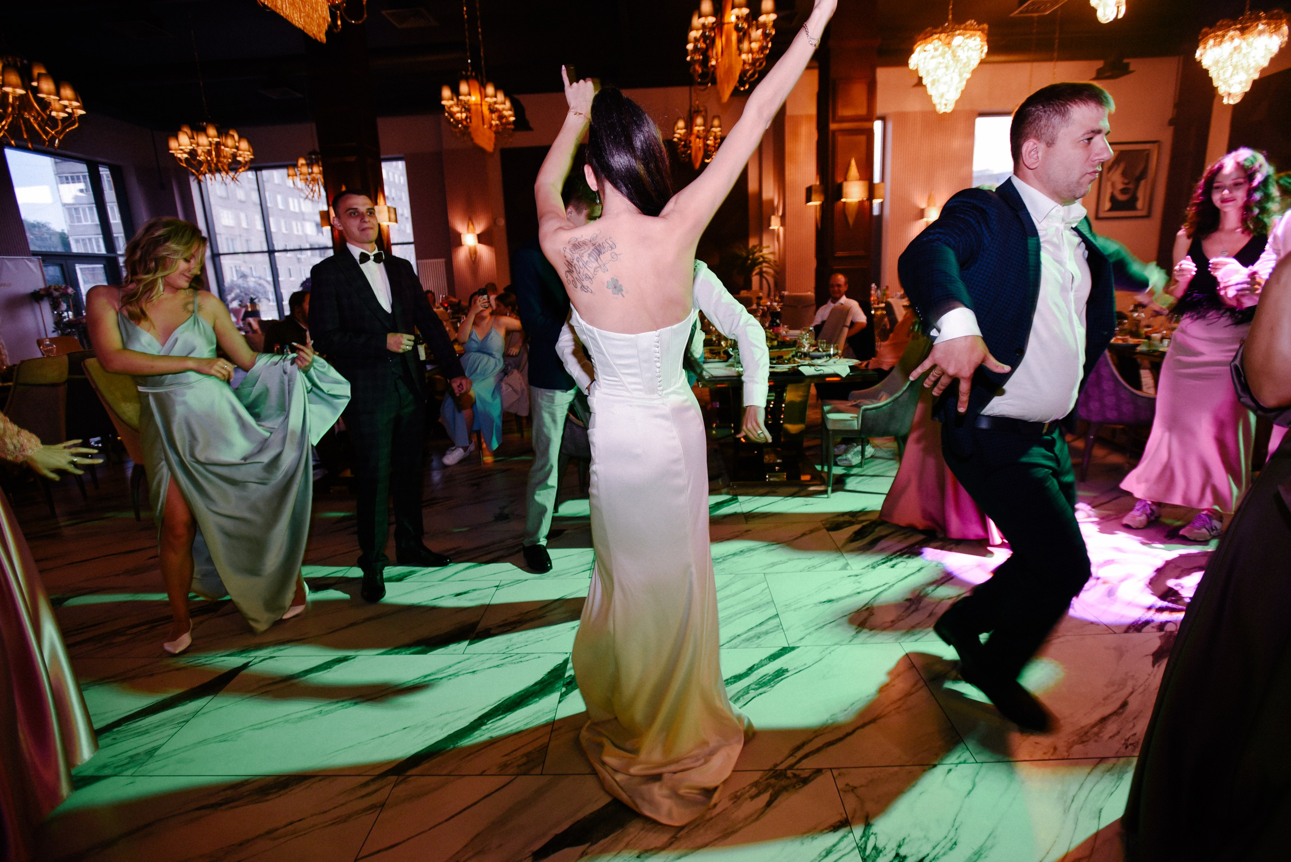 Виктор и Ангелина Банкет на 100 гостей Ресторан Segreto. Фотограф Лола Волна, город Москва