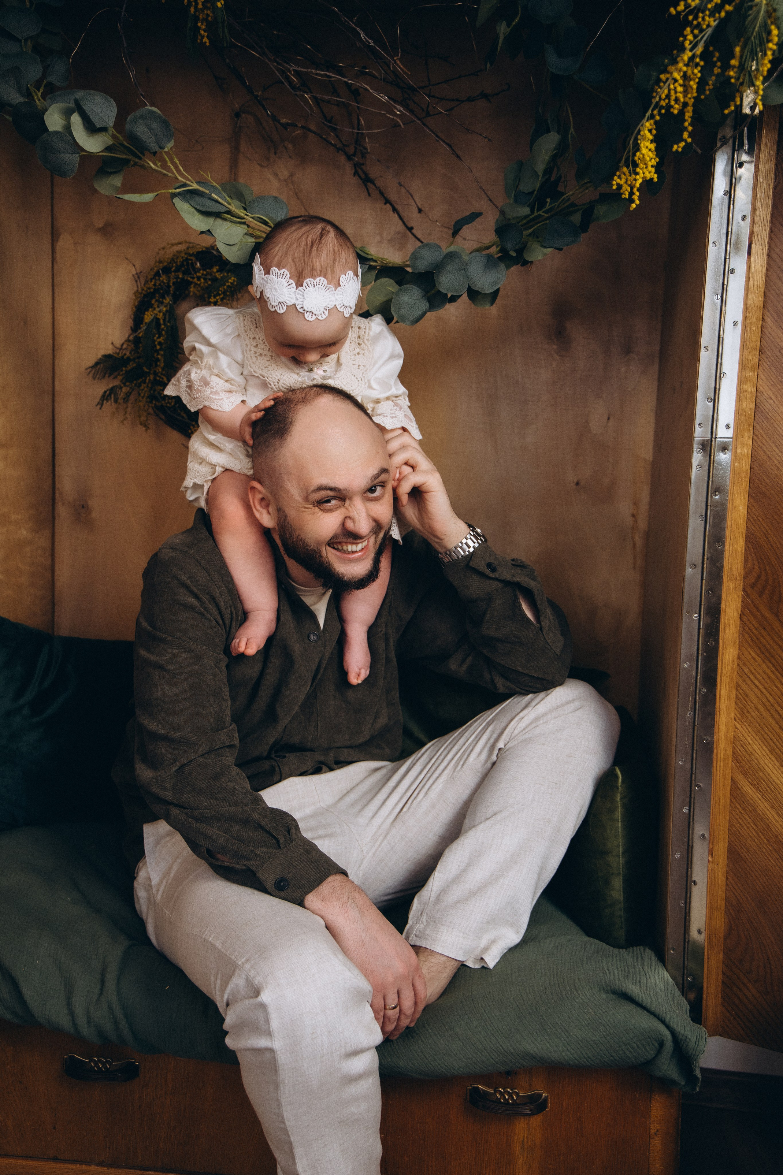 Юлия с семьёй