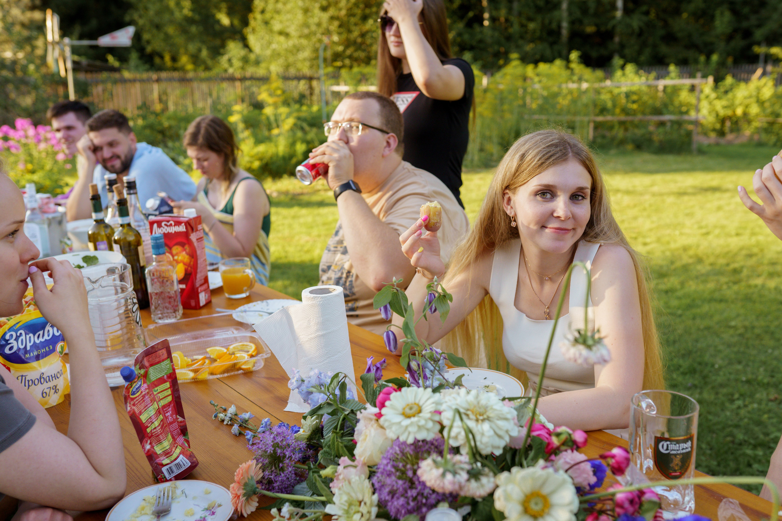 Weeding Dacha Afterparty Миша и Ирина. Свадебный фотограф в Москве Анна Полушина