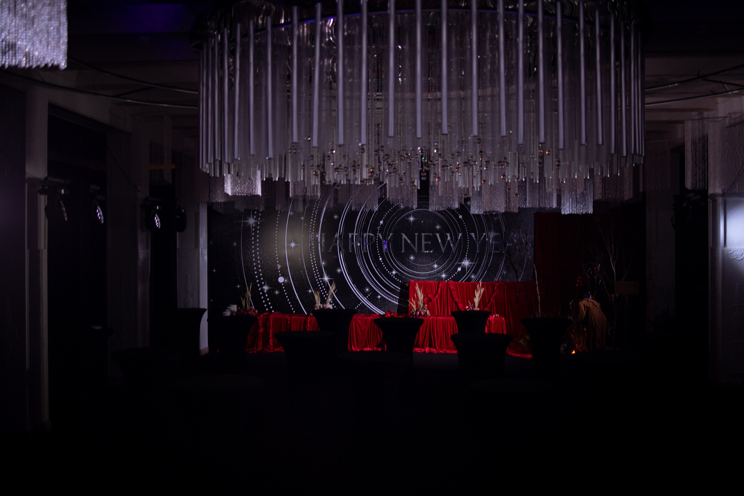 Новогодний корпоратив в фольклорном стиле. Особняк Лемана. Оформление свадеб, декор свадеб Вера Маркова, Москва