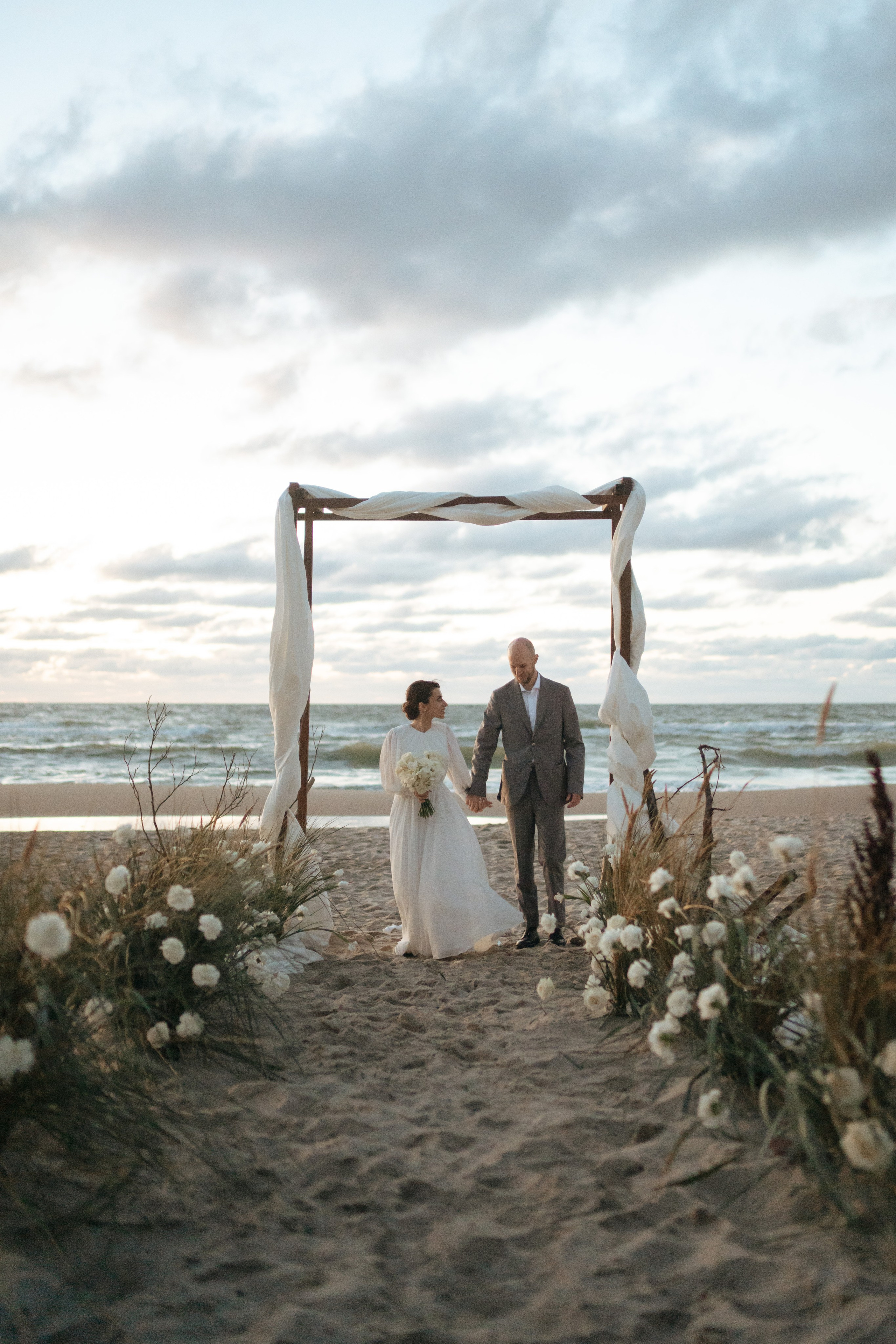 Алима & Никита. Куршская коса. Оформление свадеб, декор свадеб Вера Маркова, Москва