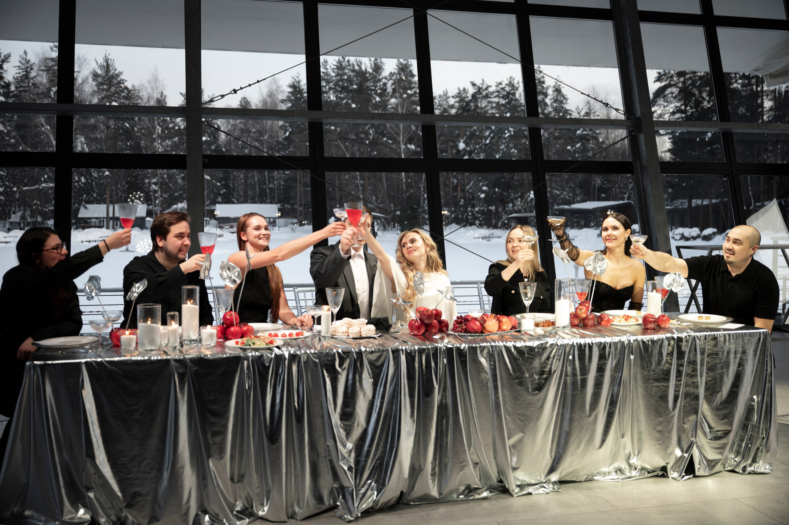 Зимняя история любви. Фотограф Евгения Мирошниченко