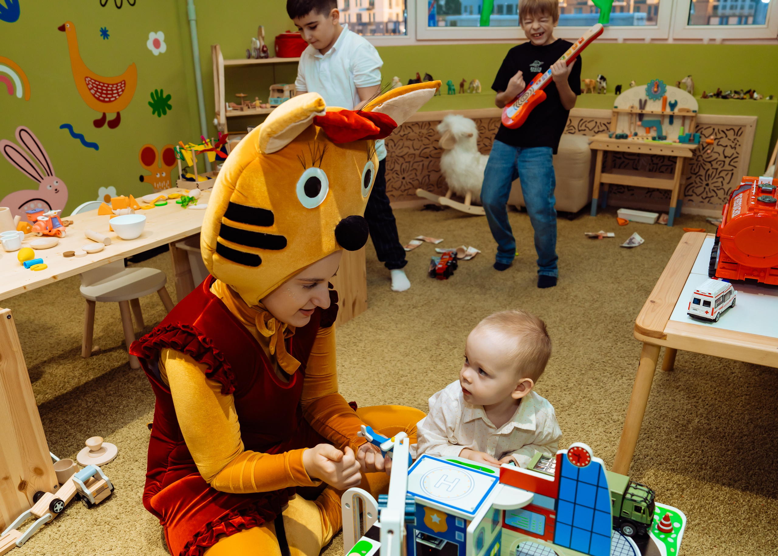 Карамелька в гостях у Романа. Крамер Юлиана детский и семейный фотограф