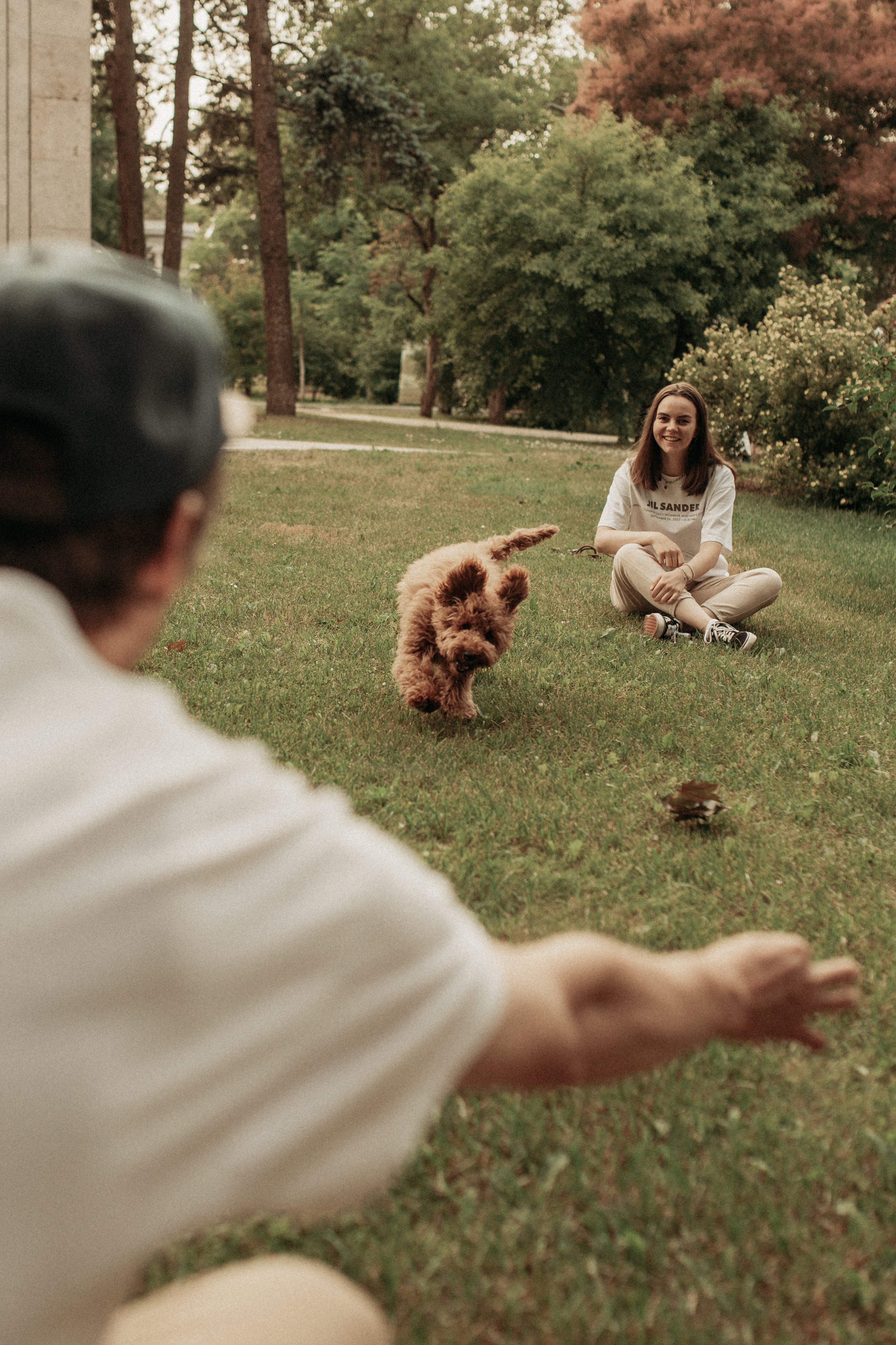 Илья, Катя и Пряник. Семейный фотограф МОСКВА/Королёв