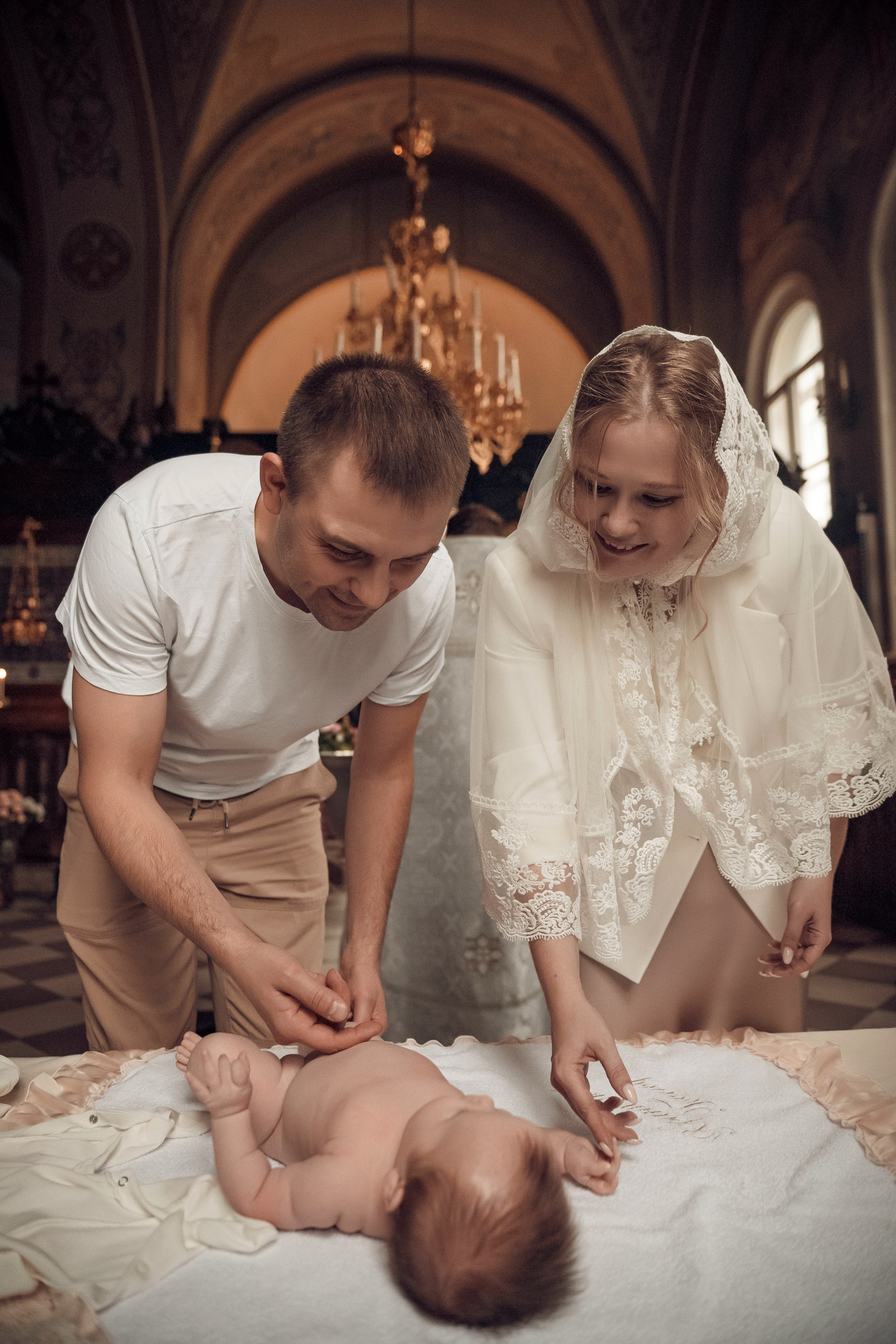 Крещение Елизаветы. Свадебный, семейный и детский фотограф в Москве и области