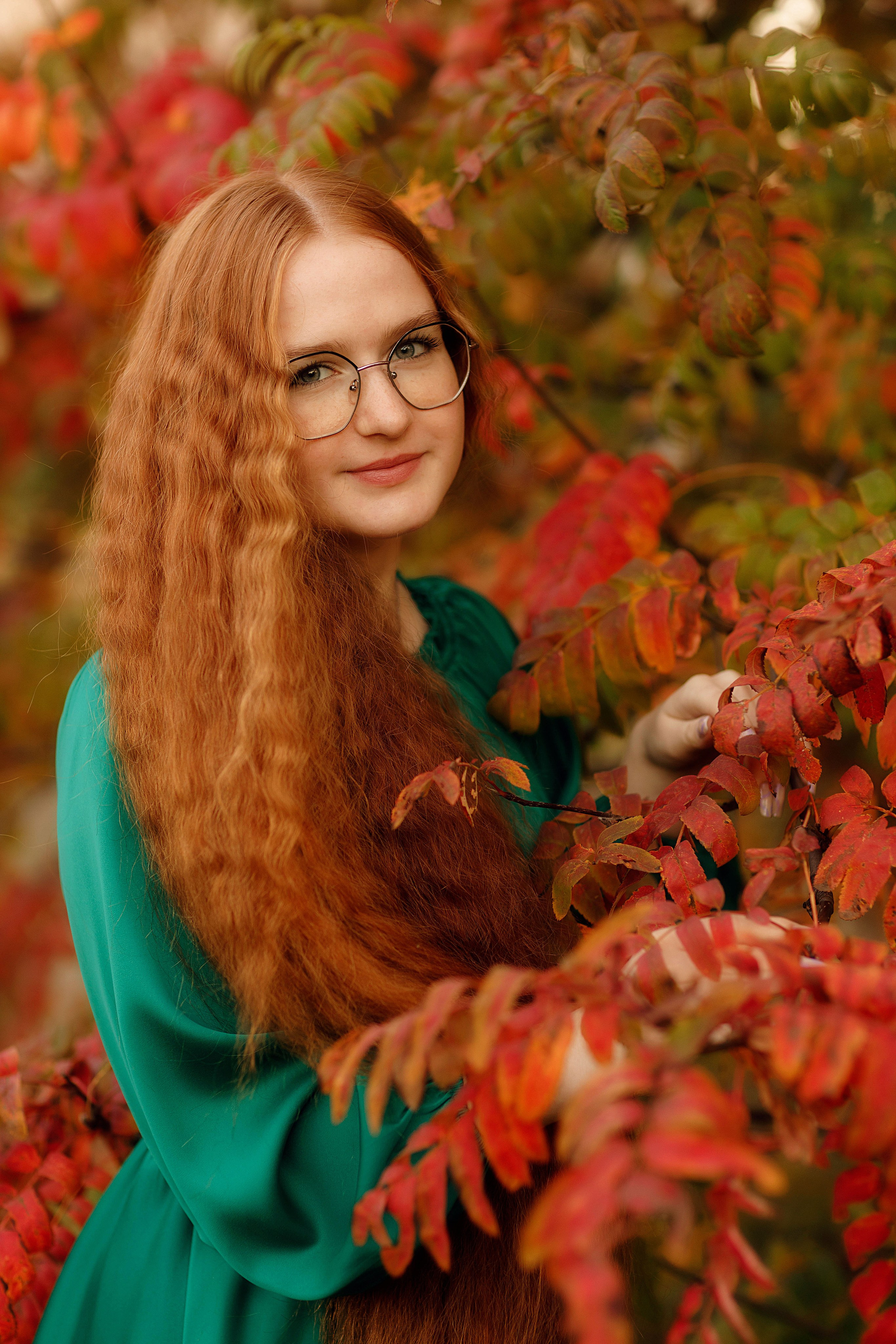 Осенняя фотосессия с Аней. Портретный и репортажный фотограф в Чебоксарах Андриян Чаркин