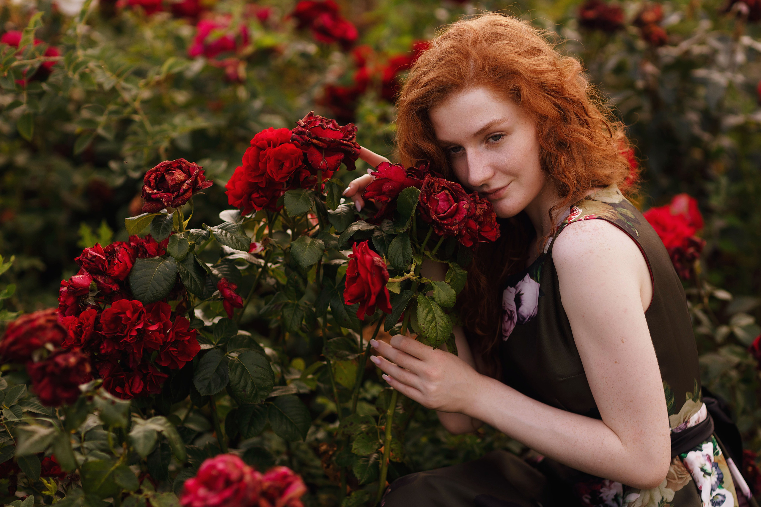 Фотосессия на заливе с Татой в платье от Ирины Павловой. Портретный и репортажный фотограф в Чебоксарах Андриян Чаркин