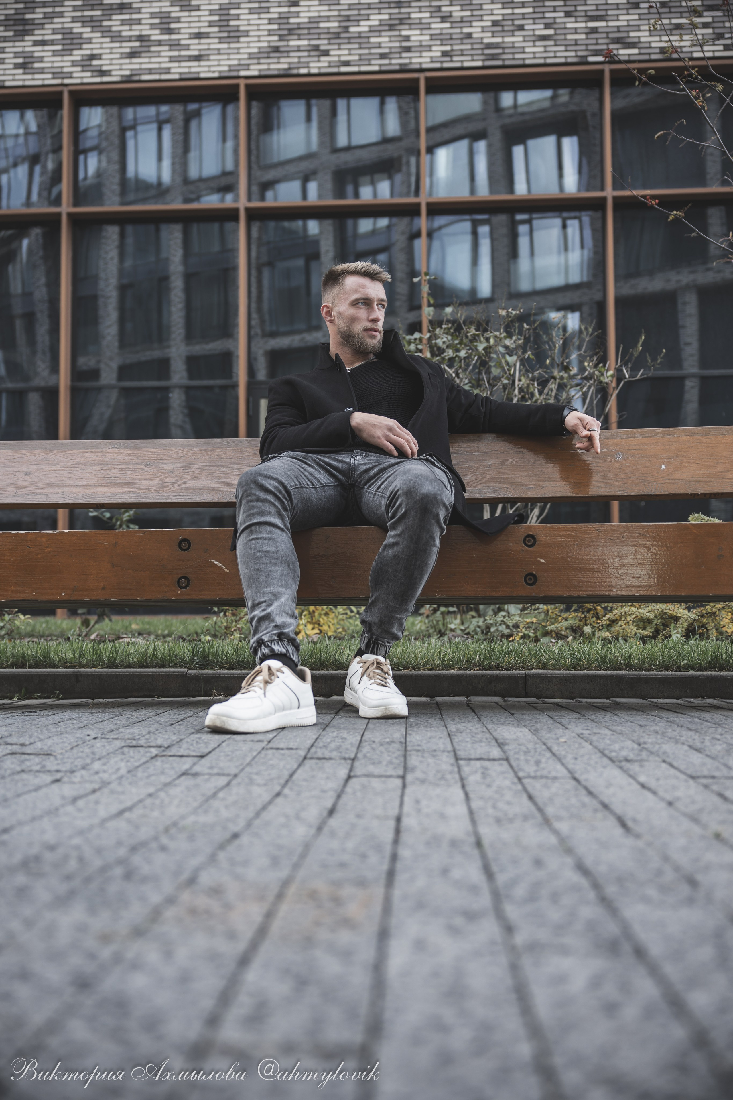 Прогулка с Хаски (Сергей). Виктория Ахмылова. Фотограф в Москве